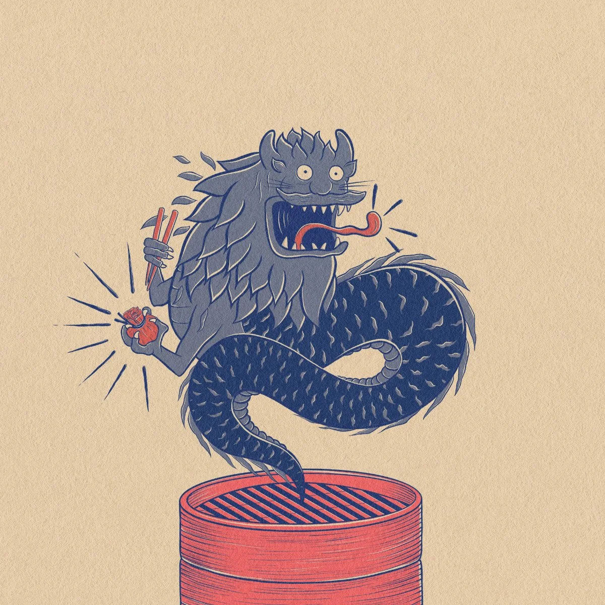 Yum cha fan art