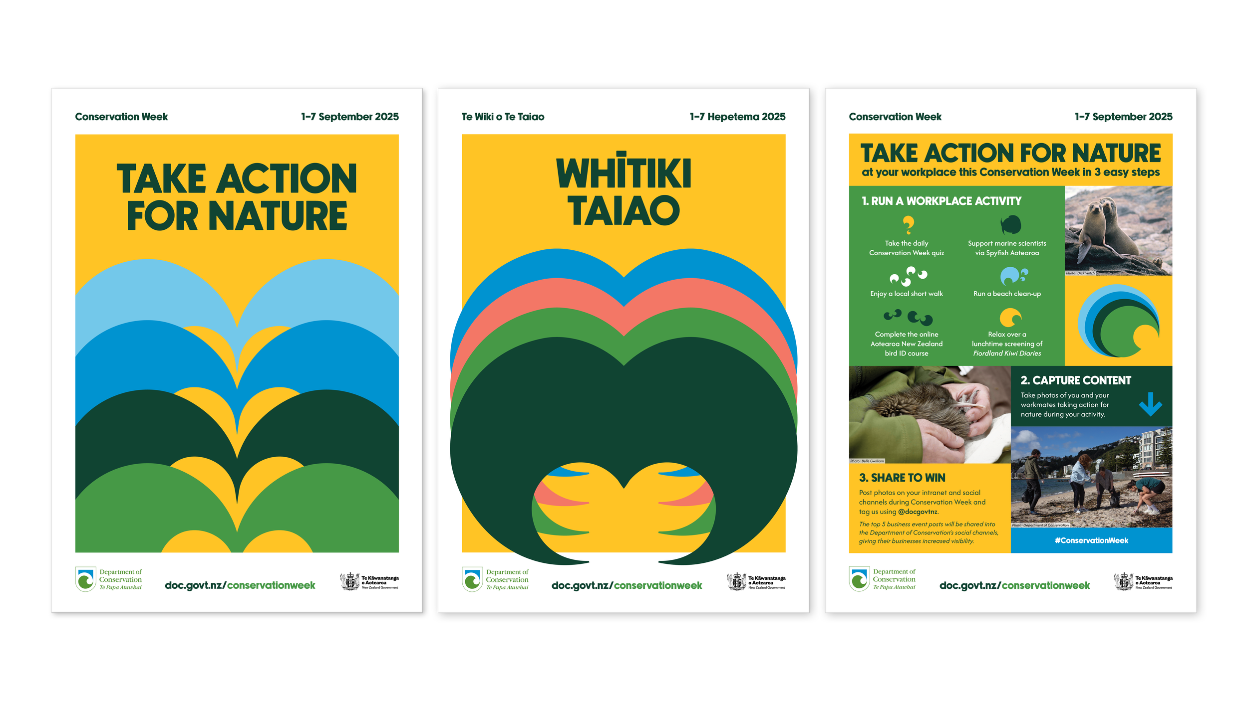 Conservation Week posters