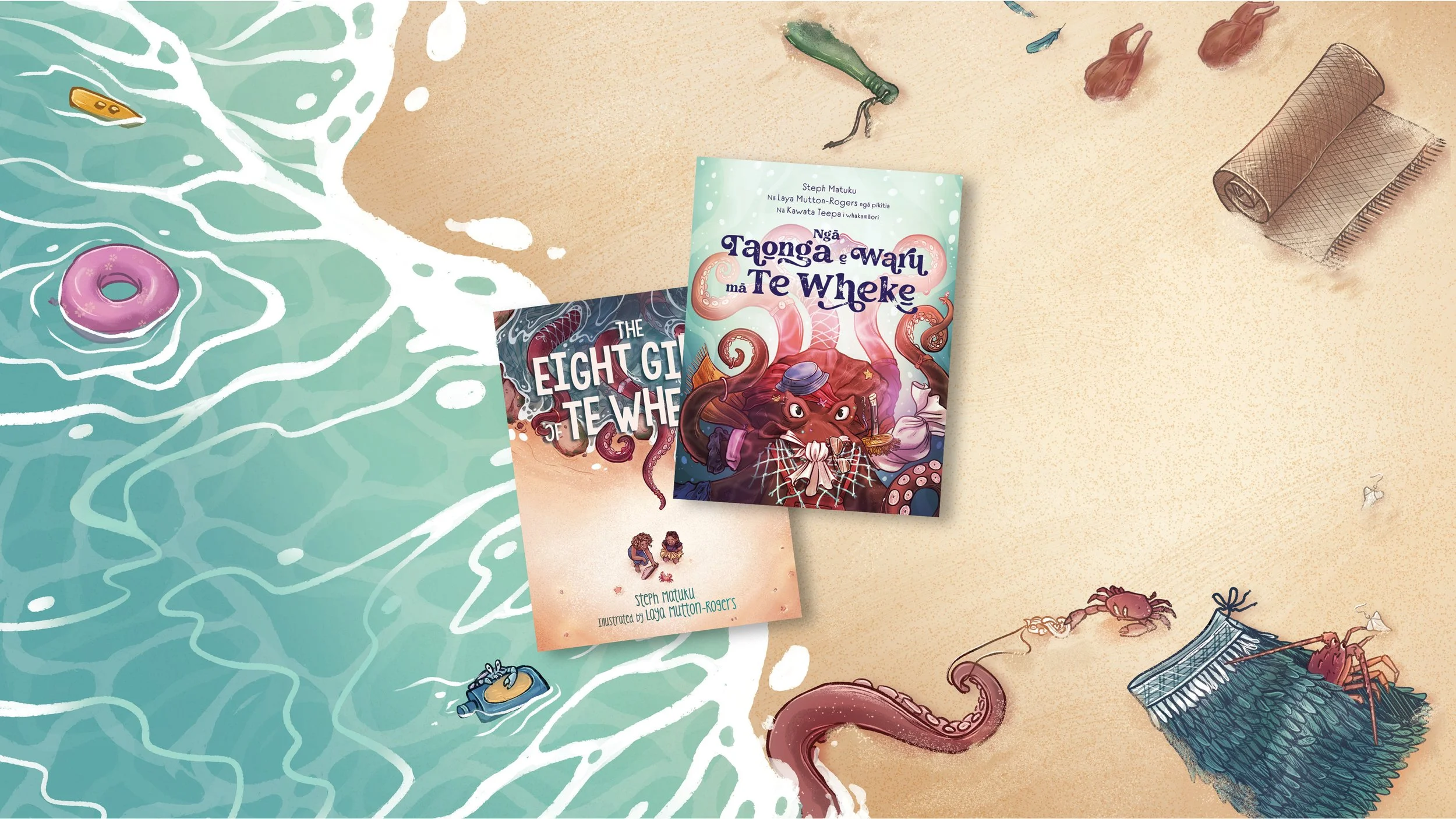 Te Wheke book covers
