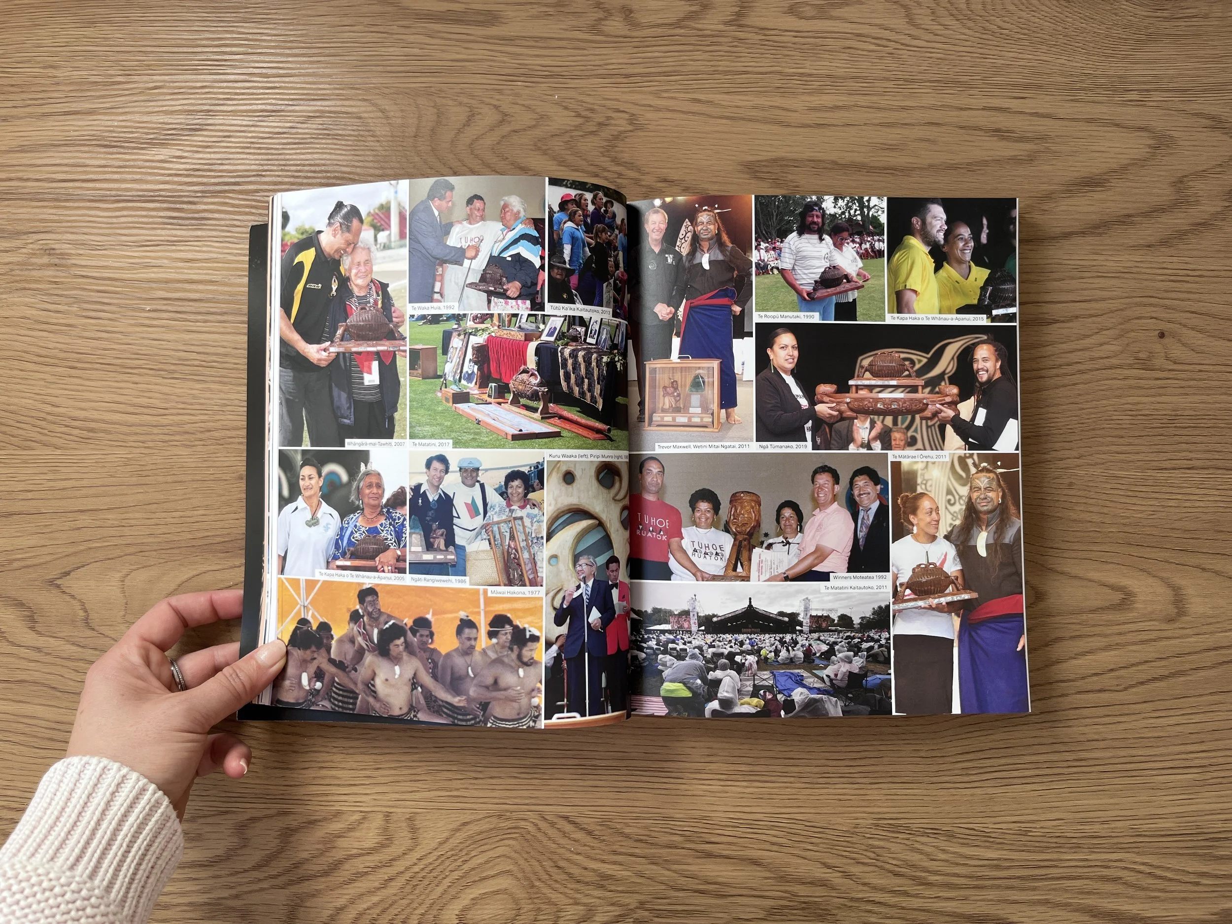 Te Matatini internal spread
