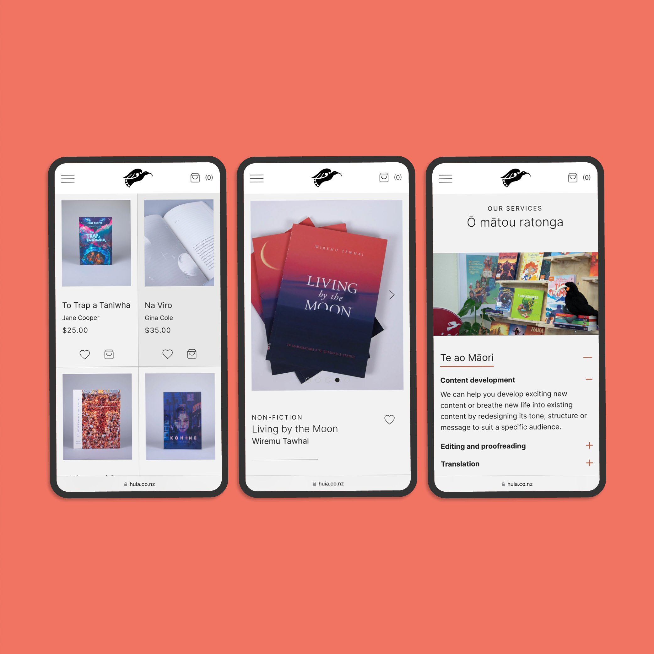 HUIA website
