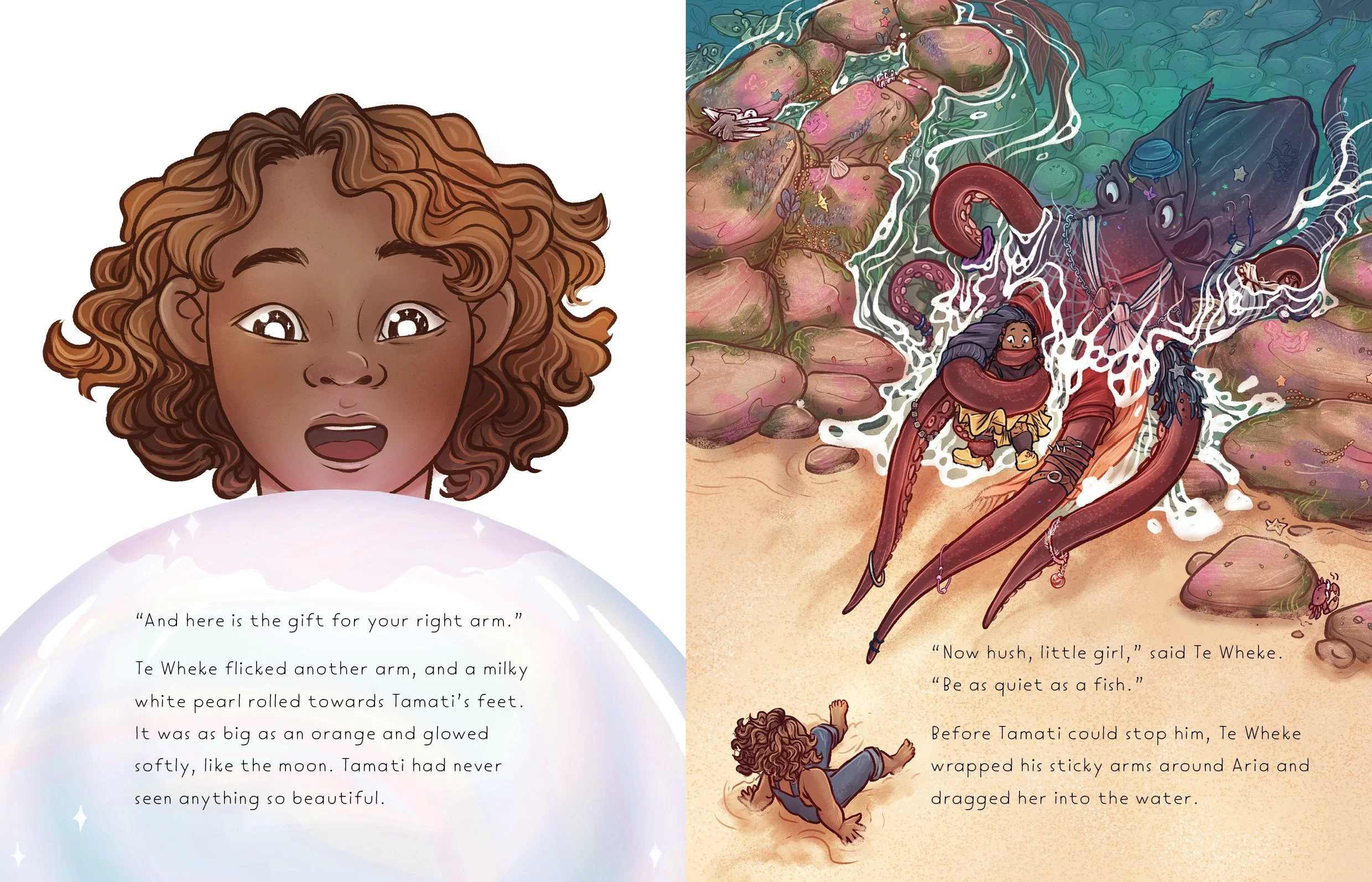 Te Wheke interior spread