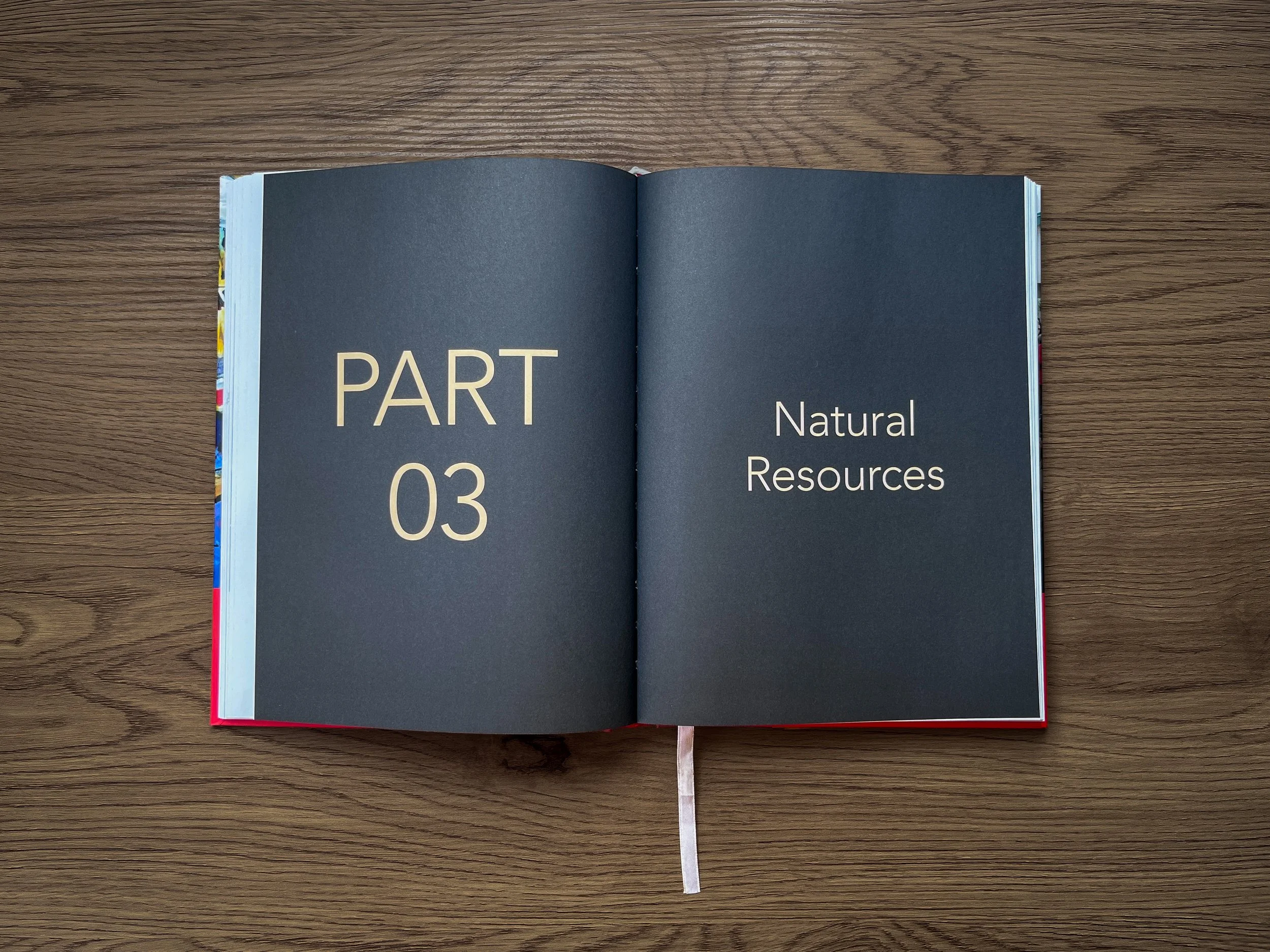 He Kupu Taurangi internal spreads book design