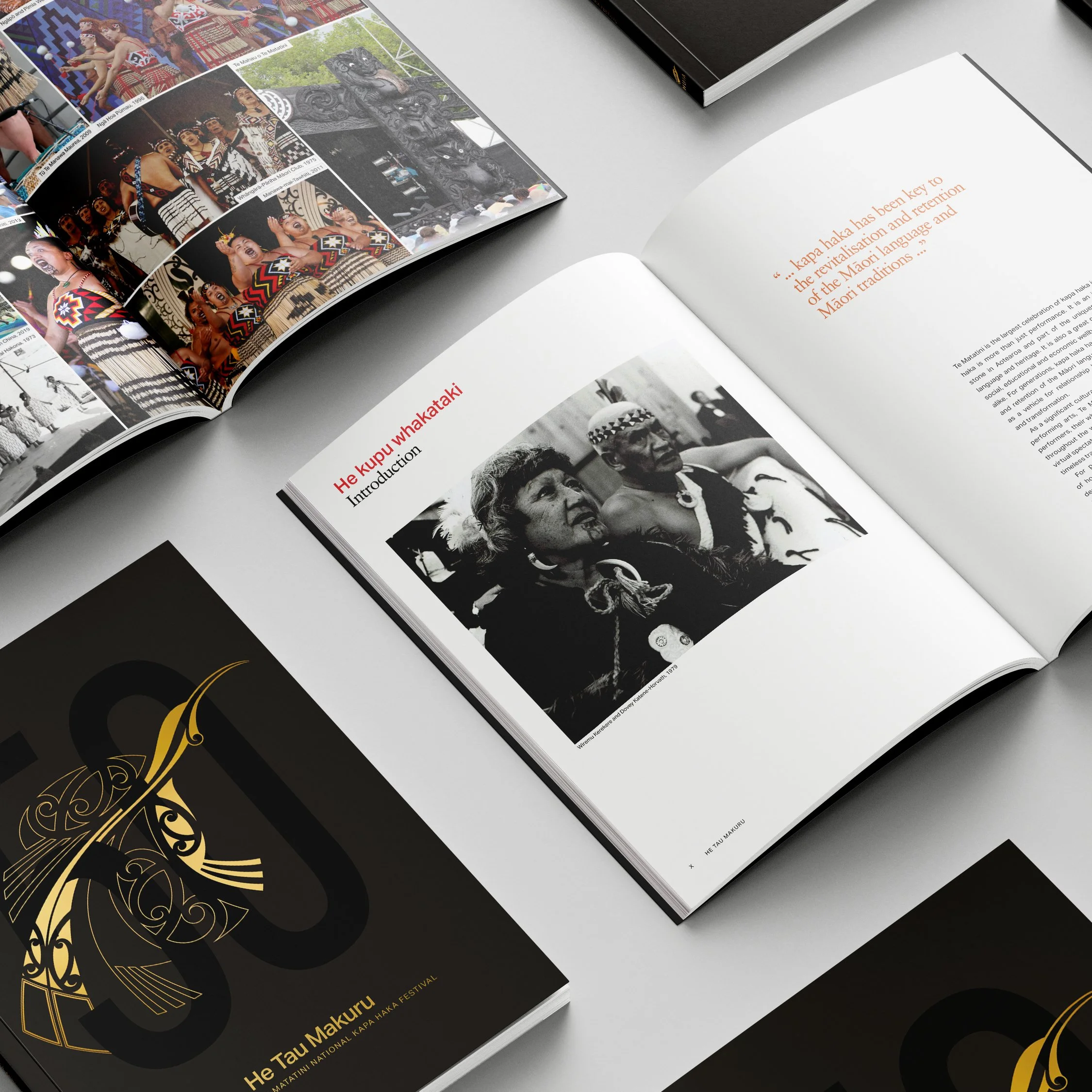 Te Matatini book design