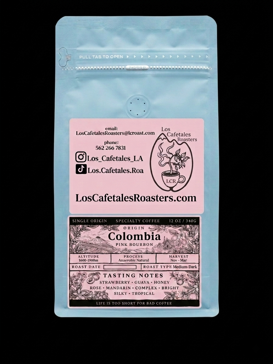 Colombian Pink "BOMB" Bourbon Natural