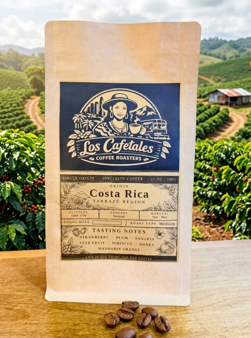 Costa Rica San Diego Tarrazu Region Natural Medium Roast
