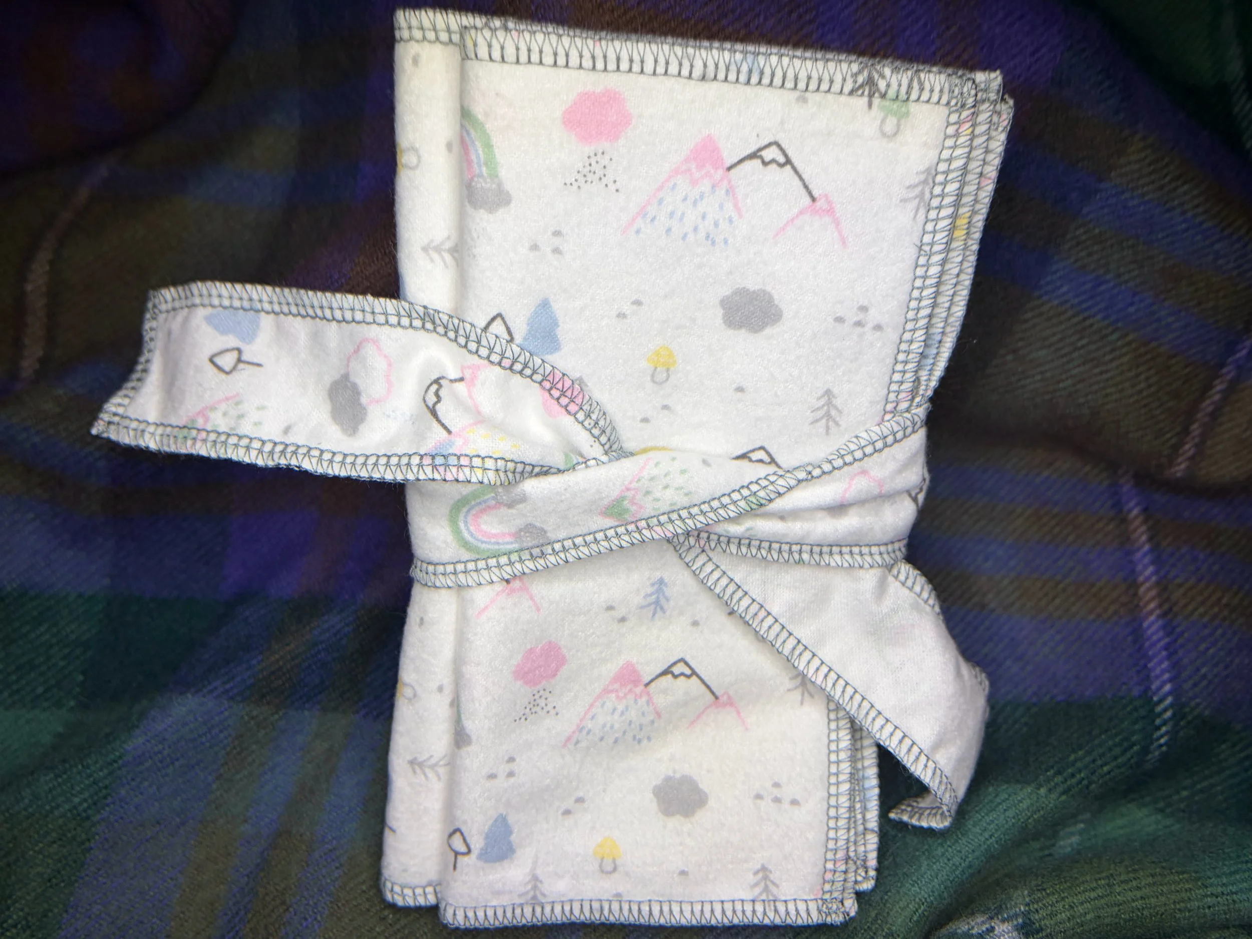Baby Metal Cotton Flannel Cleaning Cloth Set