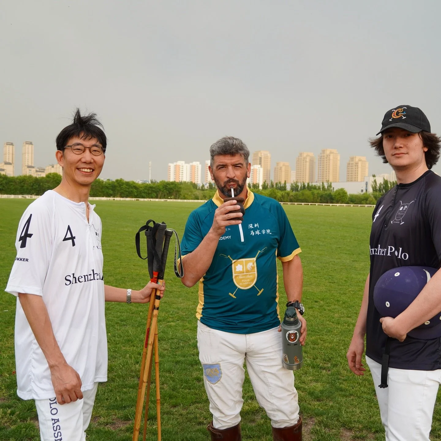 The Shenzhen Polo Academy Team! 🧉🧔🏽&zwj;♂️ / 👓🙋🏻&zwj;♂️ /☕️🫨