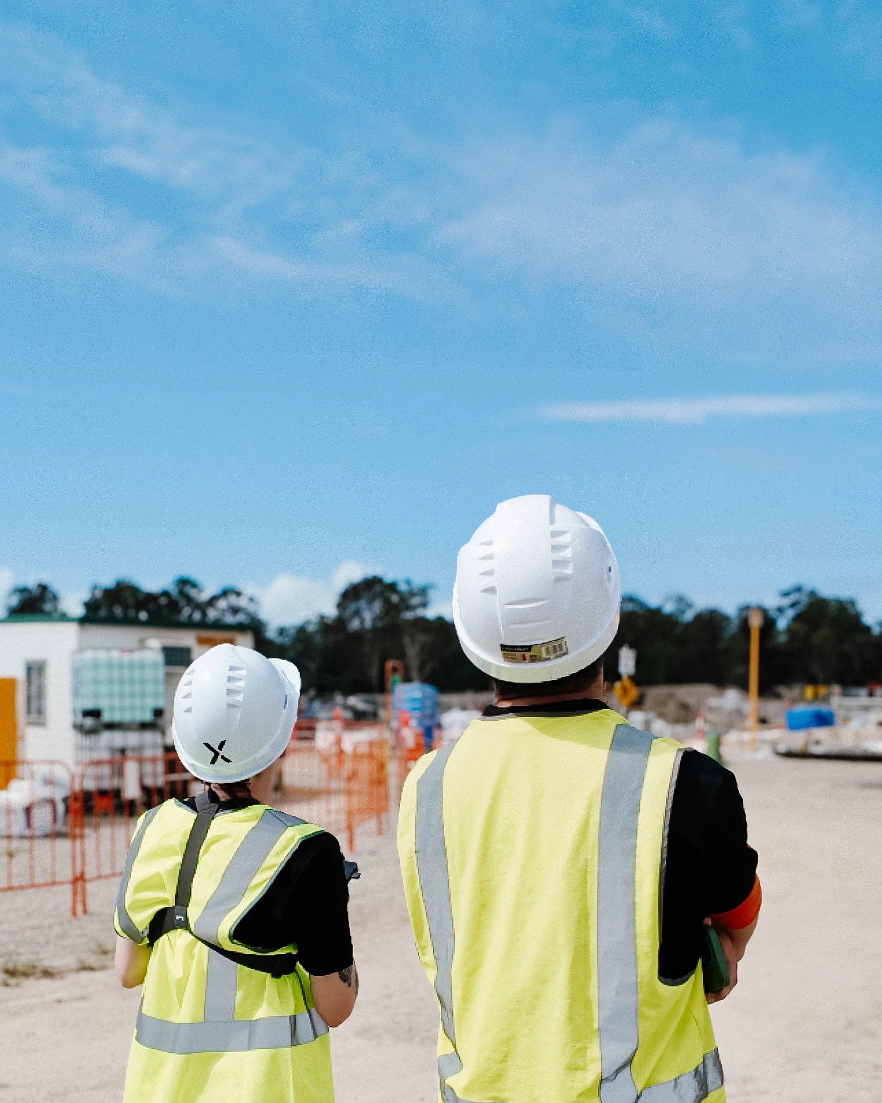 Brisbane videography — professional media production capturing a local trades service business team on location