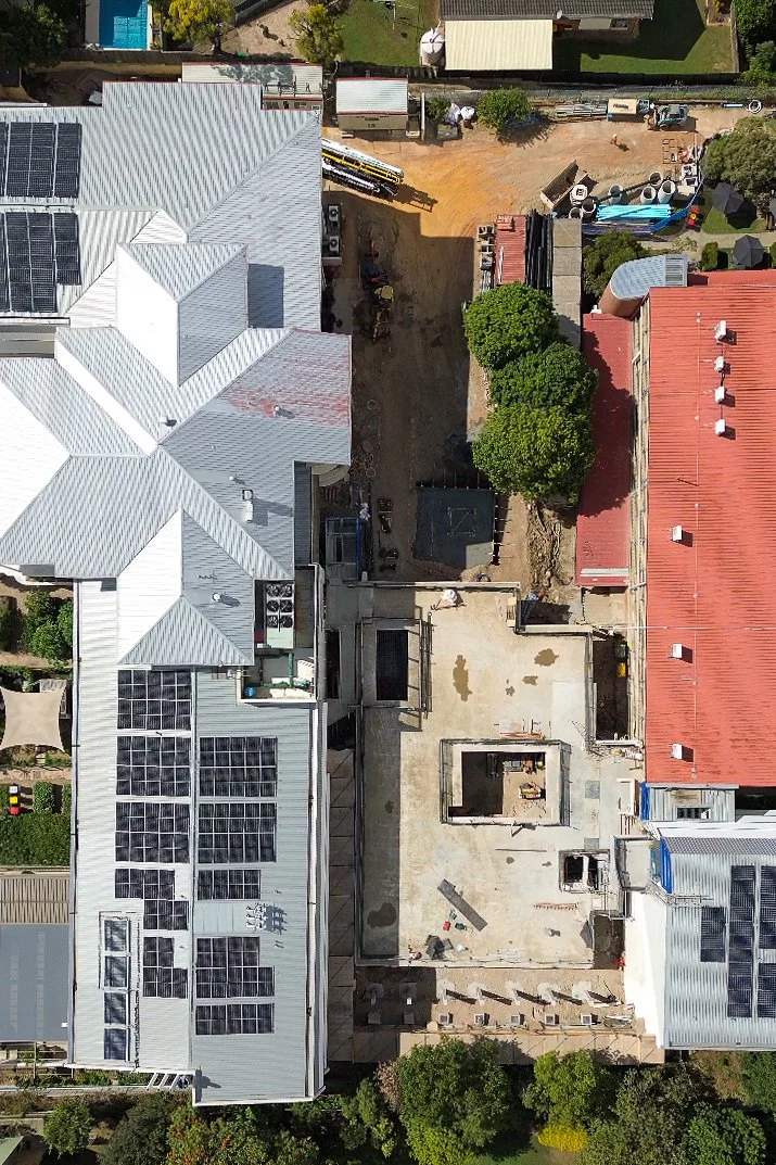Drone filming Brisbane — aerial photography and media production by Elevate Digital HQ for a local business