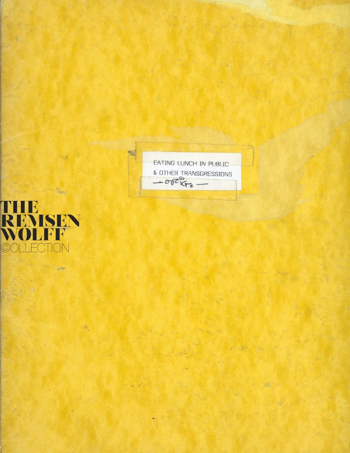 Eating Lunch in Public