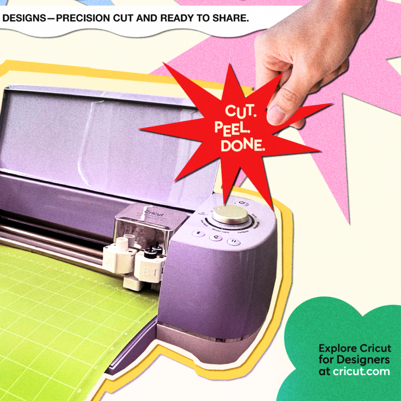 CUT, PEEL, CRICUT!