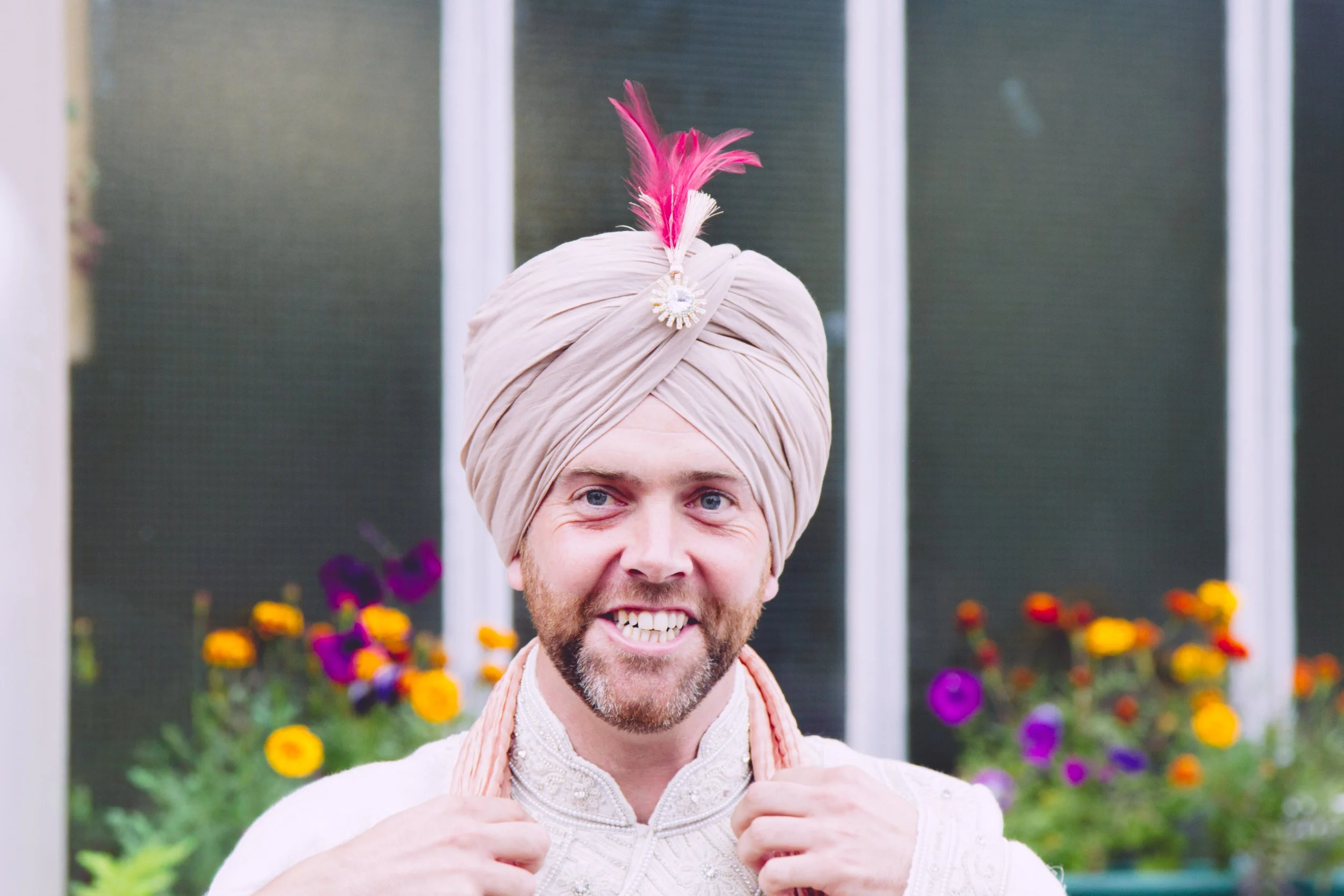 Groom with a turban