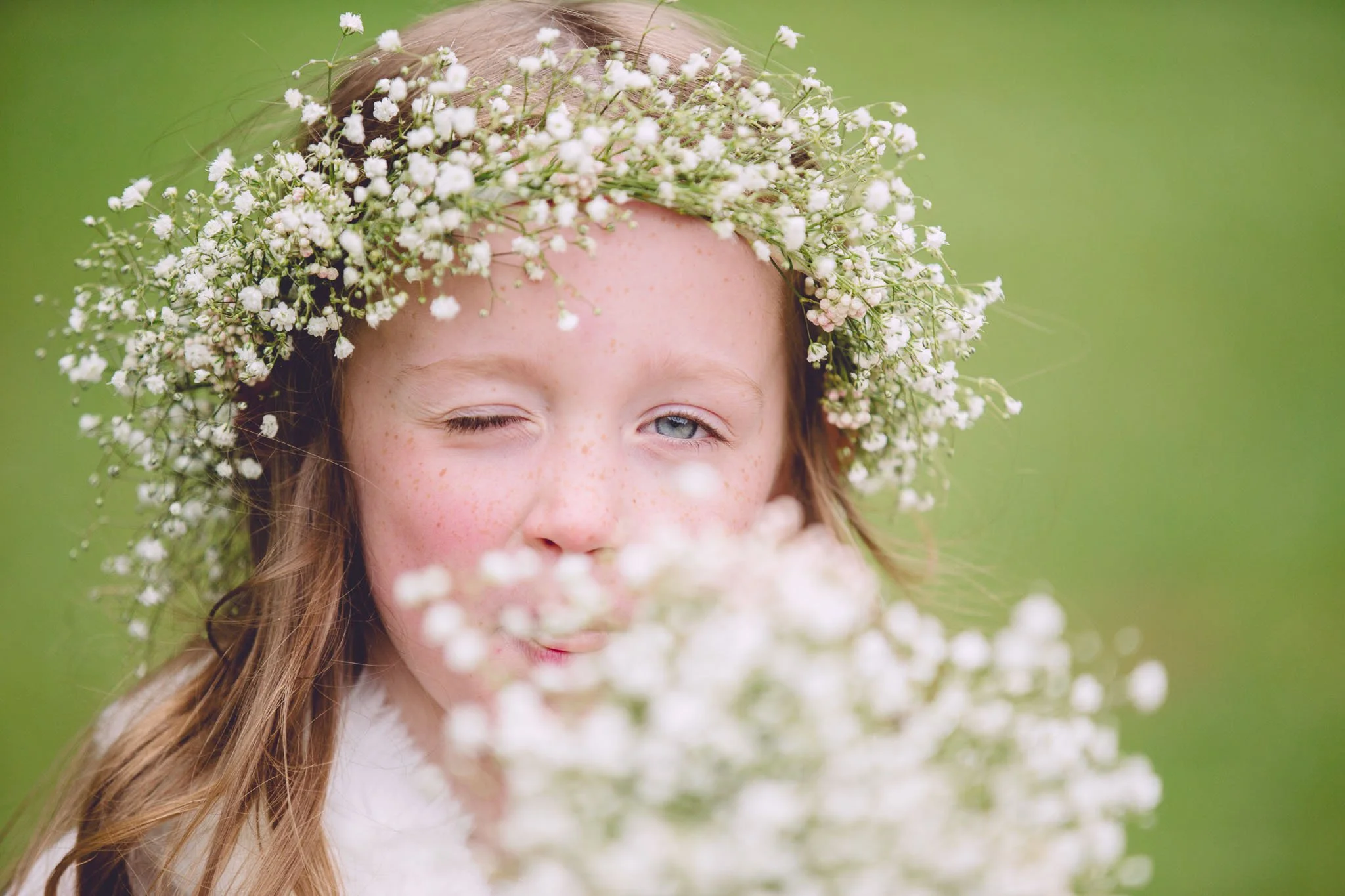 Gorgeous Wedding Flower girl