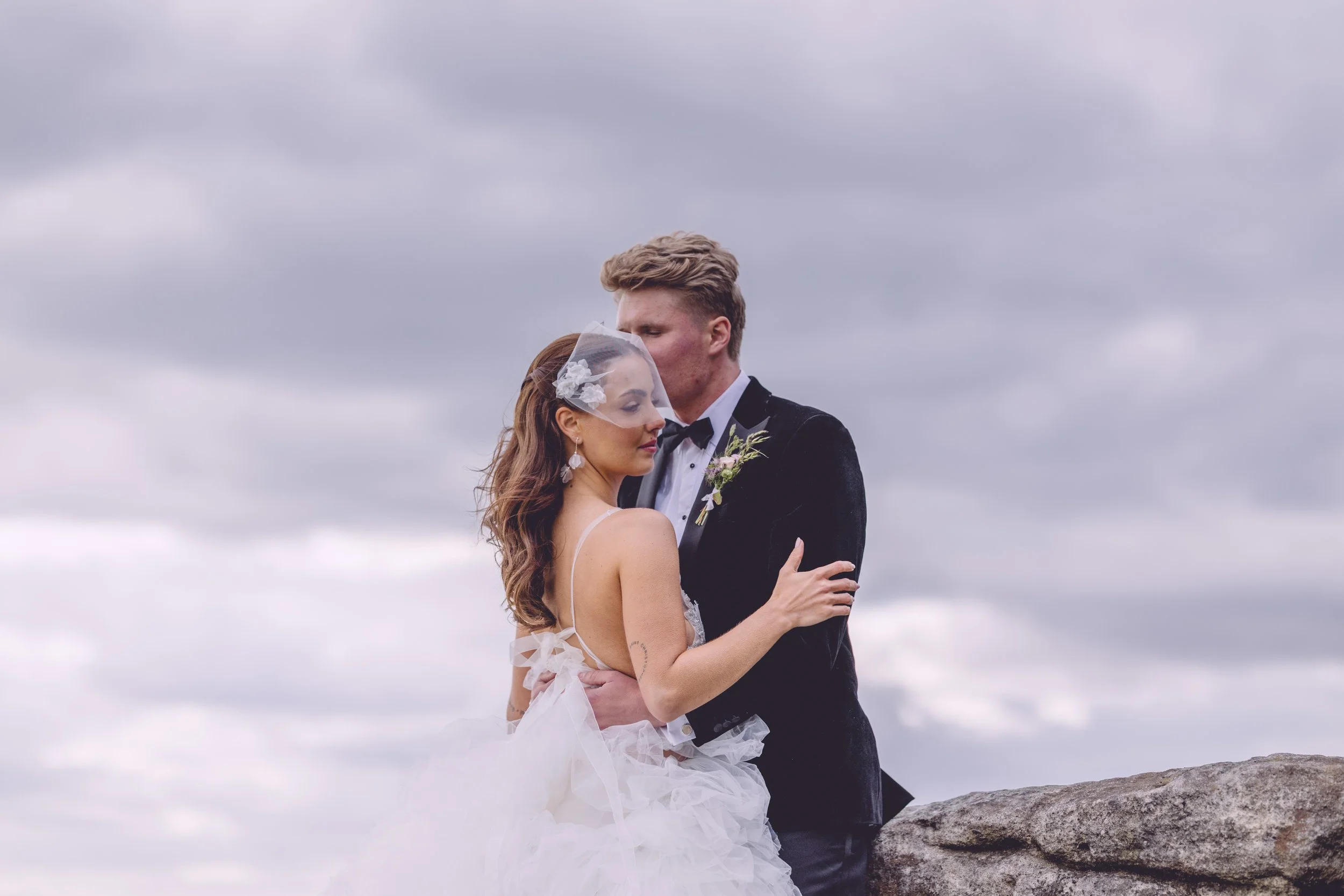 Newly married couple