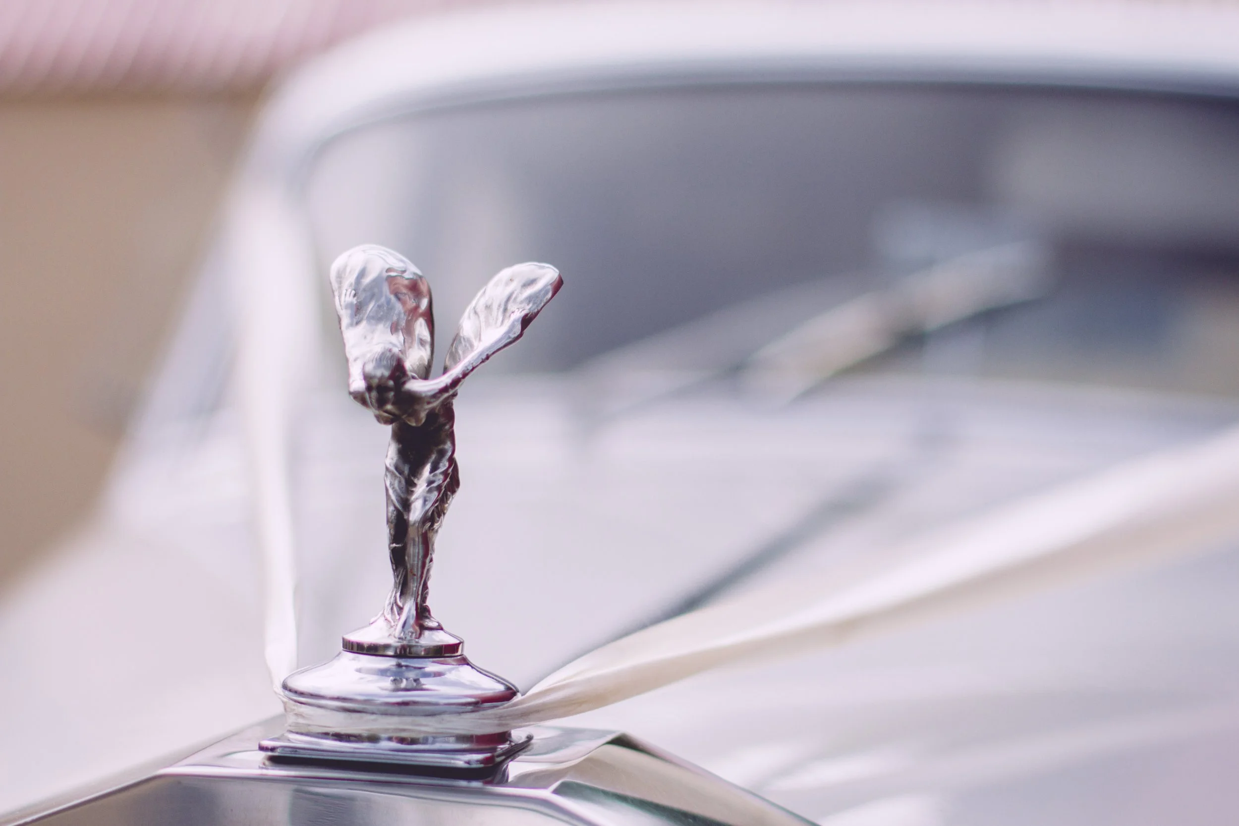 Rolls Royce wedding car