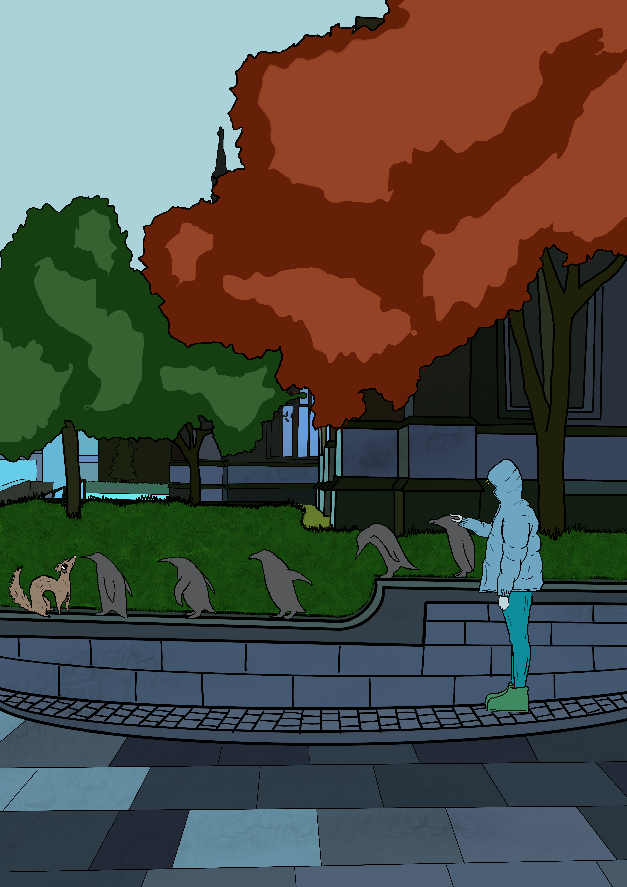 Snippet of my comic DISTANCE