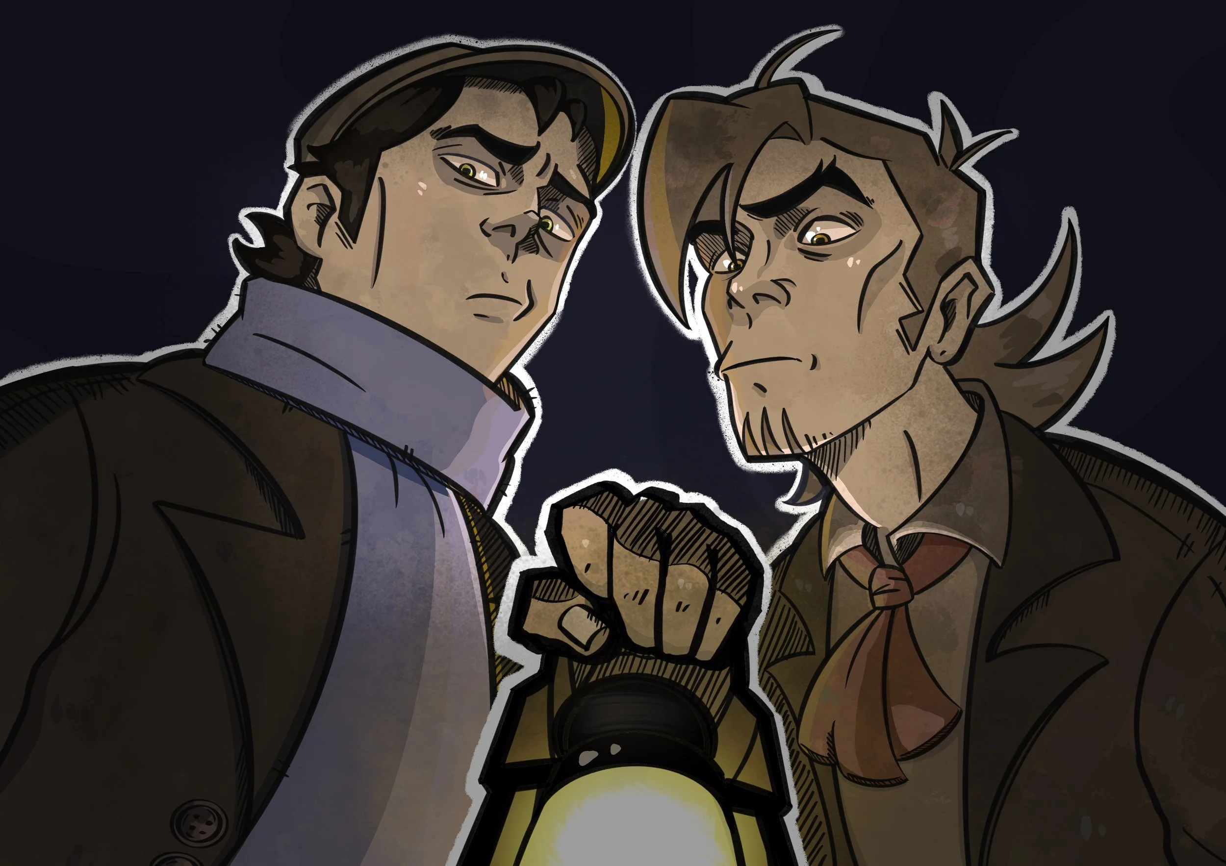 A Grave Robbery Shot Concept Art