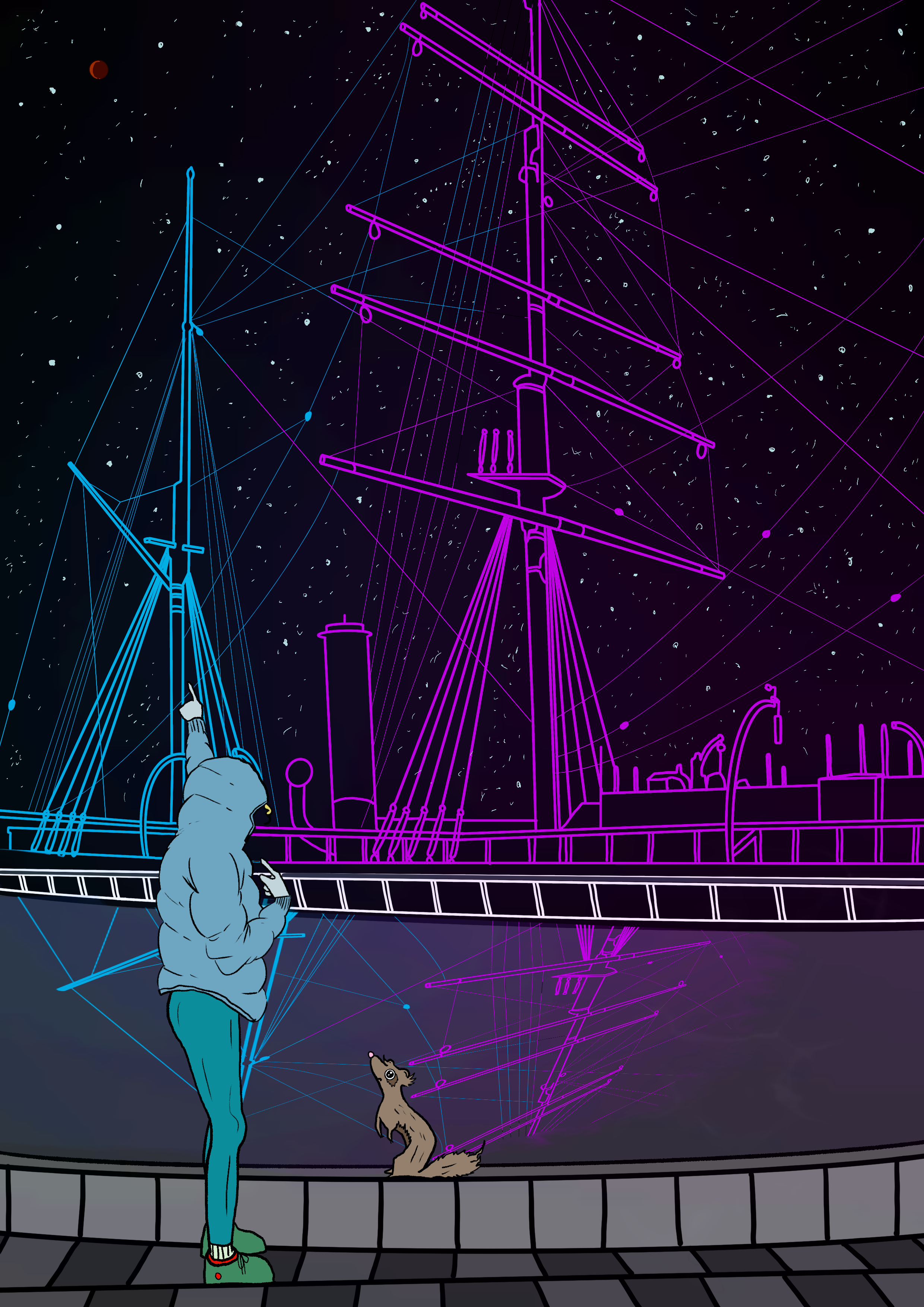 Snippet of my comic DISTANCE