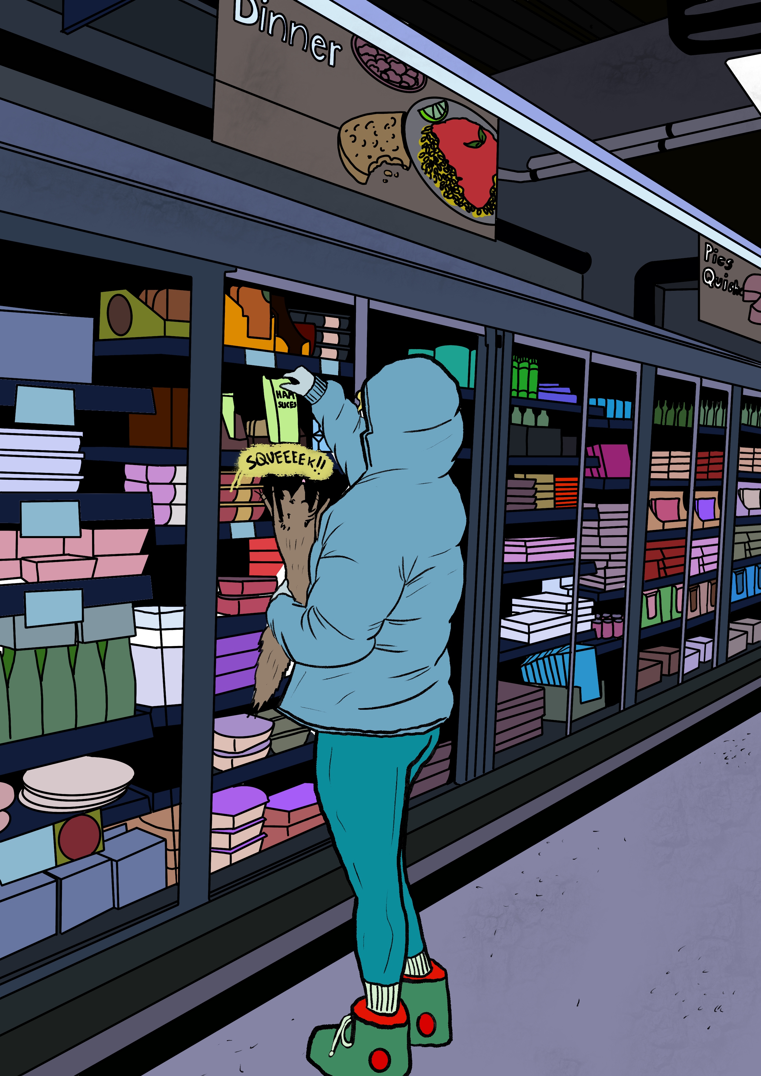 Snippet of my comic DISTANCE