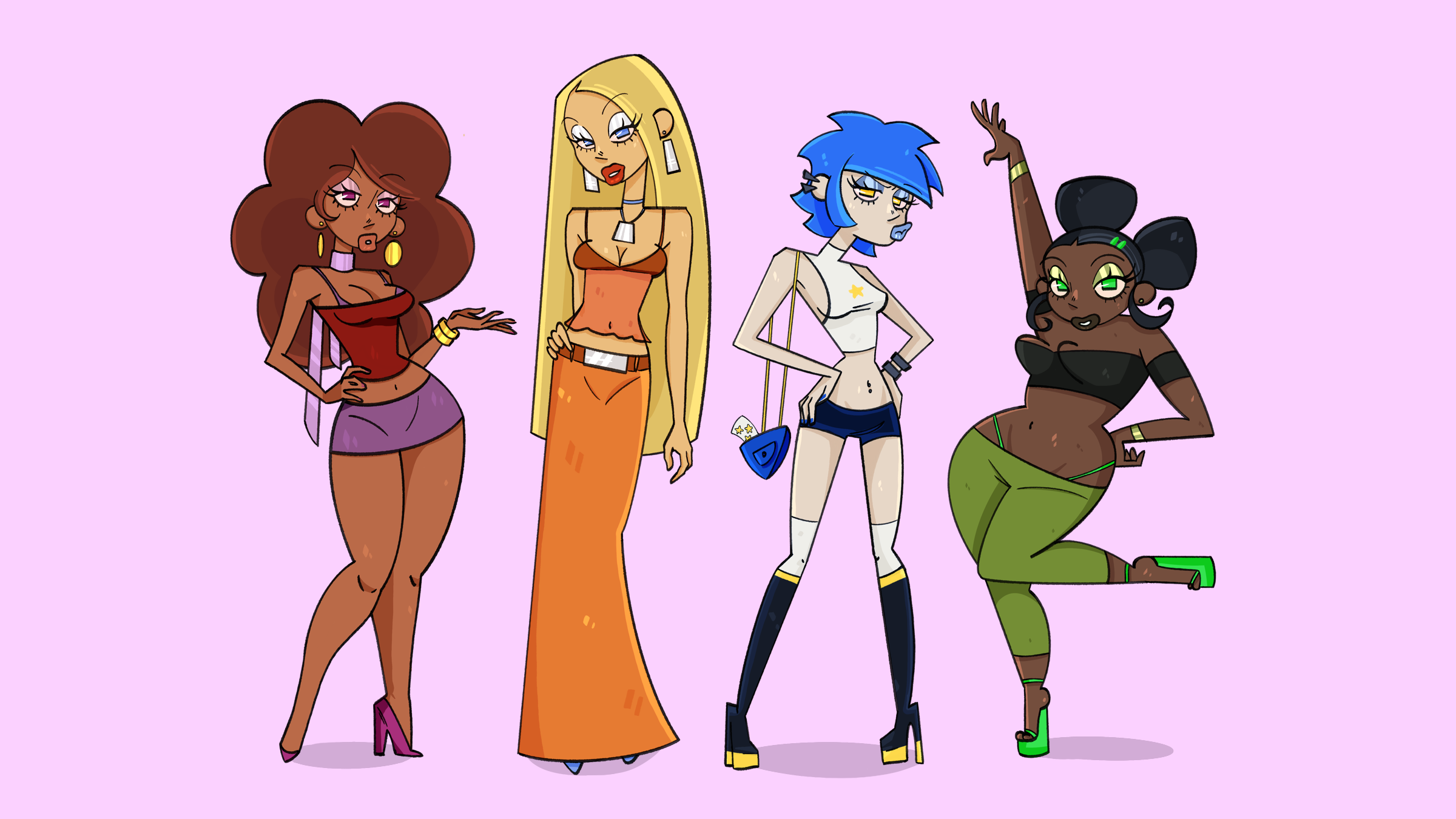 A Friday Night Character Designs