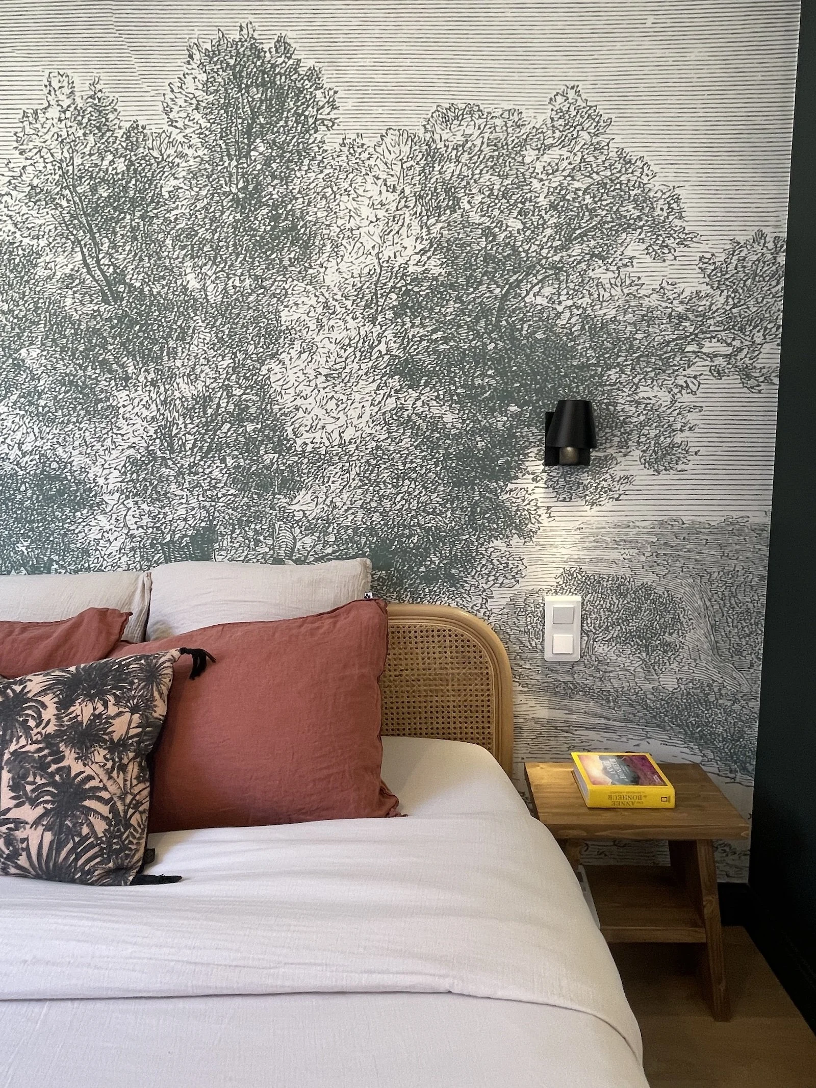 lit confortable 160x200 dans les remparts d'Eguisheim