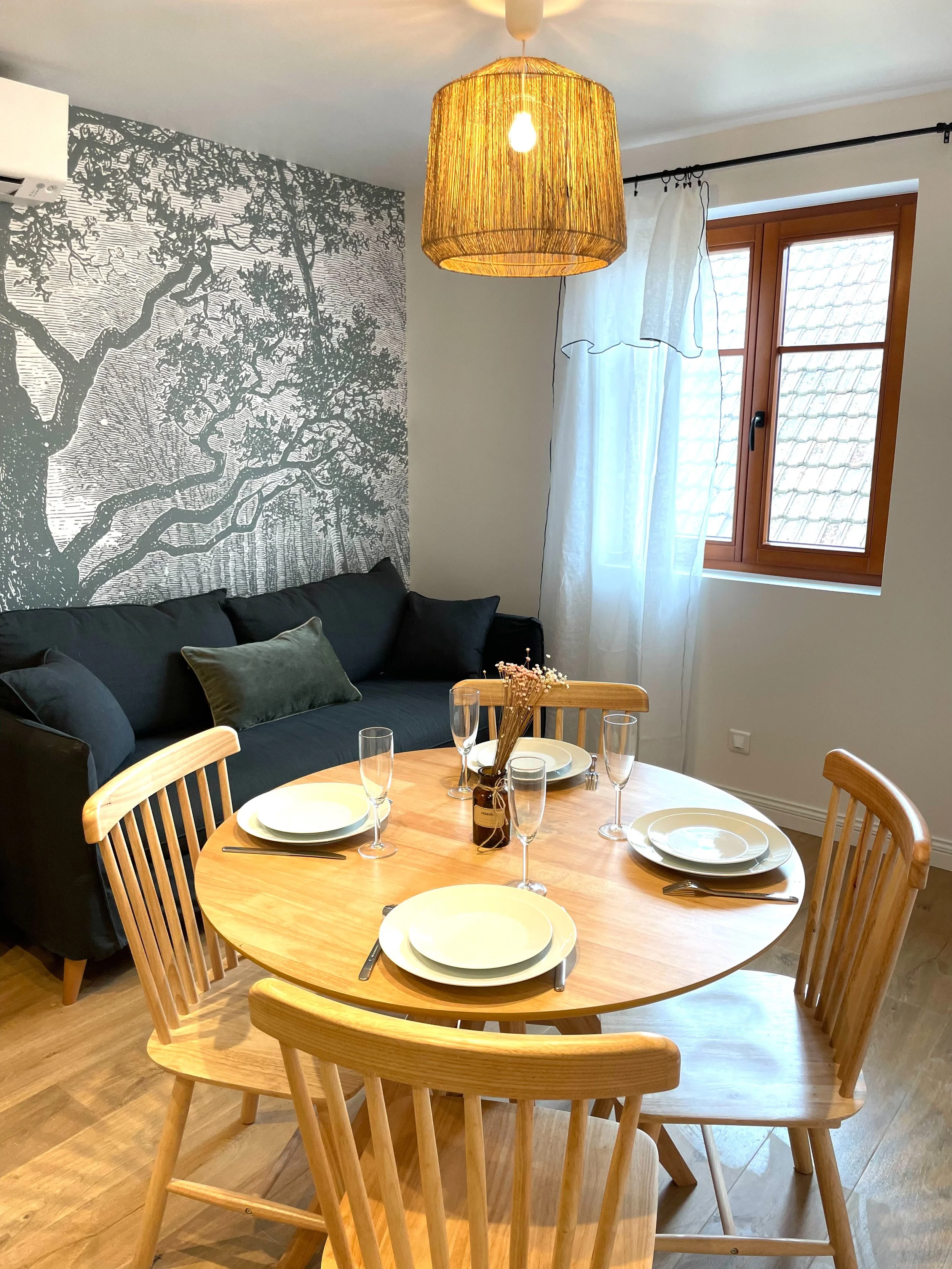 Salon cosy lumineux à l'Adresse Rempart Sud à Eguisheim