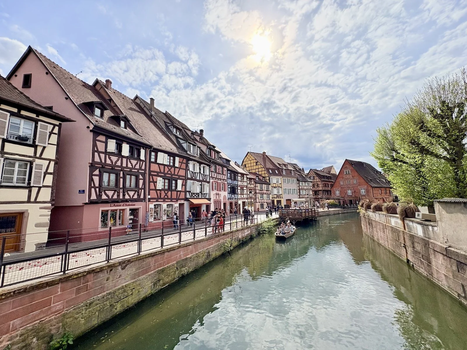La Petite Venise et ses maisons colorées à Colmar
