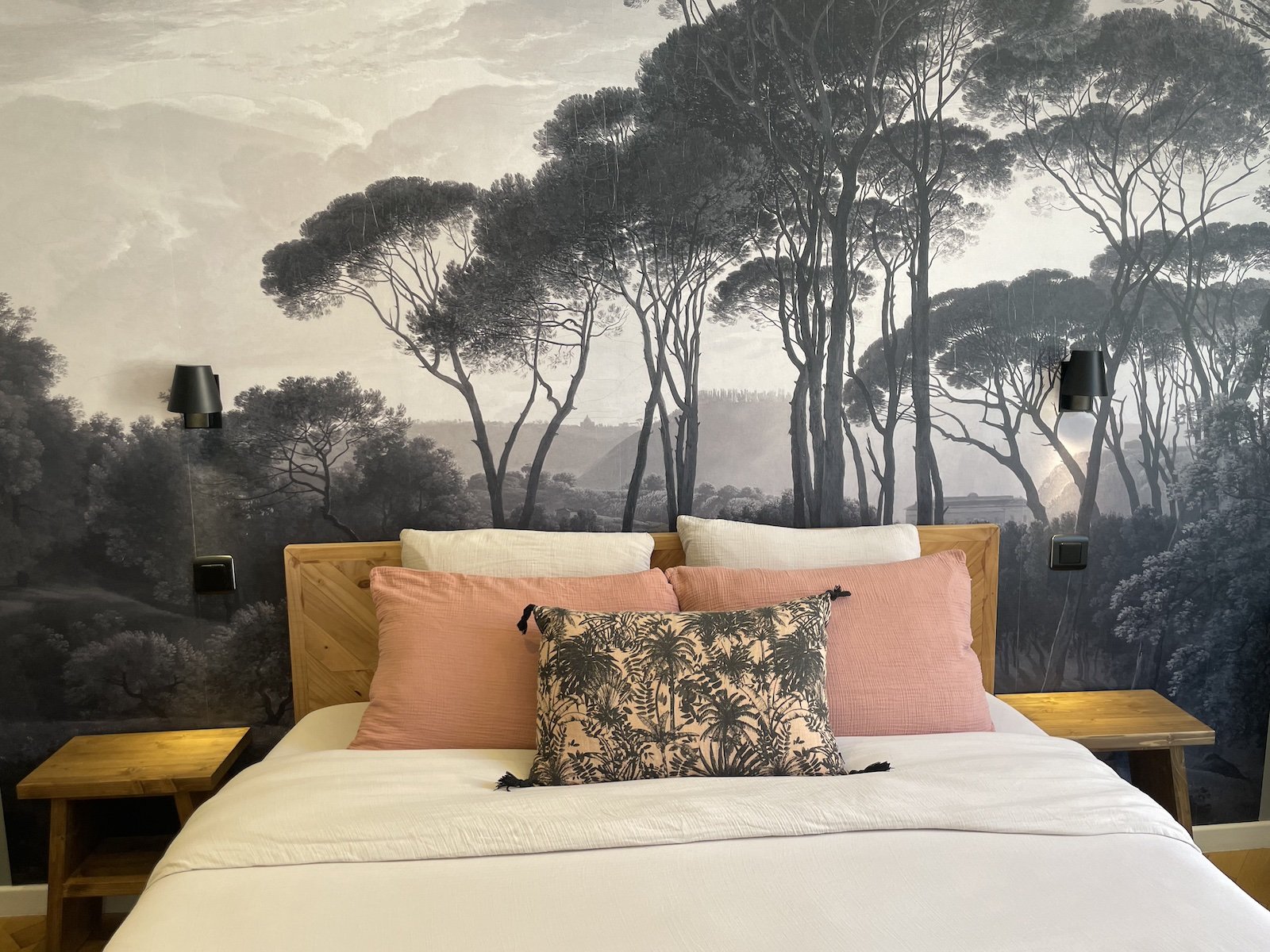 Literie 160x200 confortable au Cathedral View Colmar