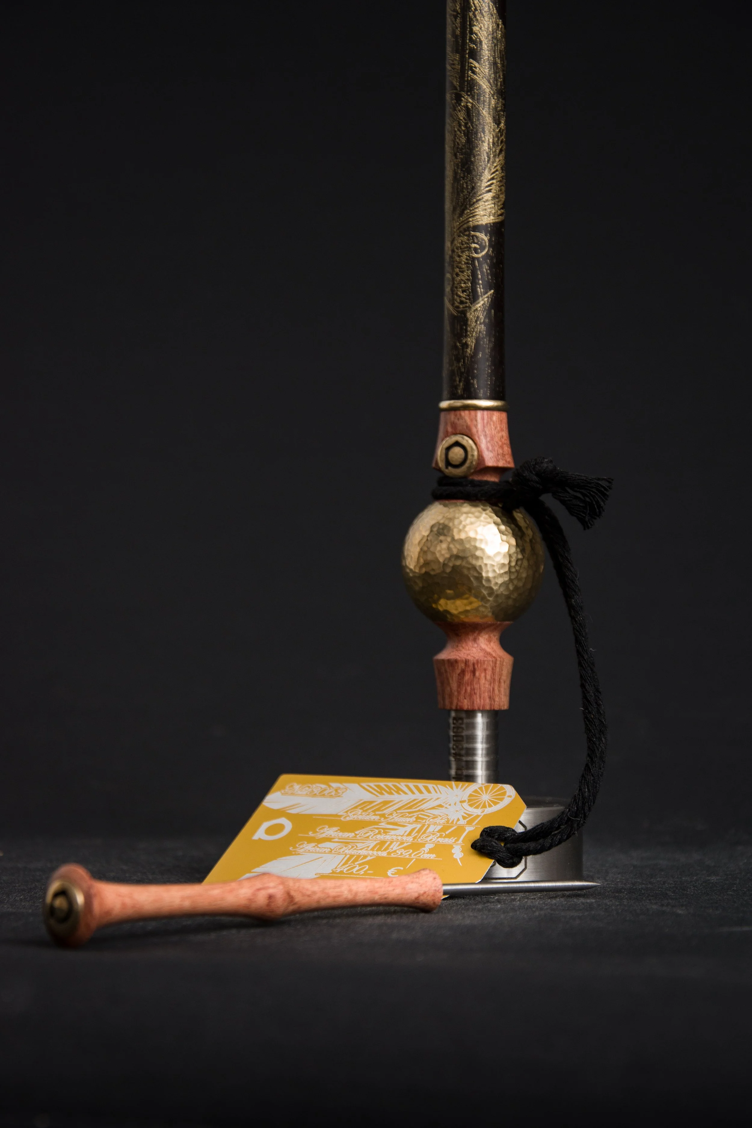 Custom Native Indian Themed hookah handle