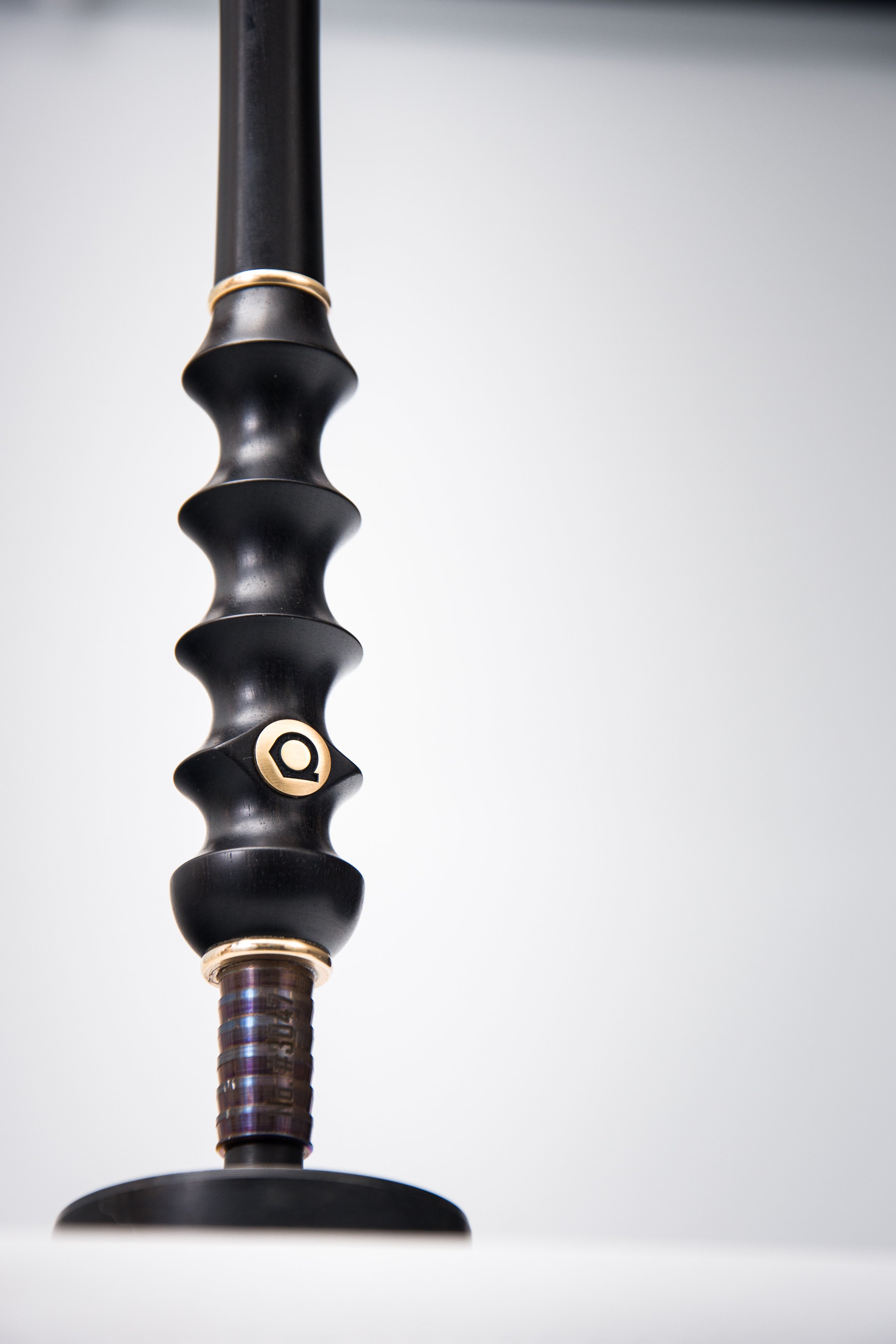 hookah handle from african blackwood