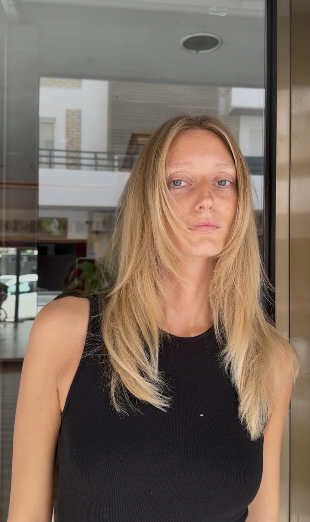 Blonde balayage result