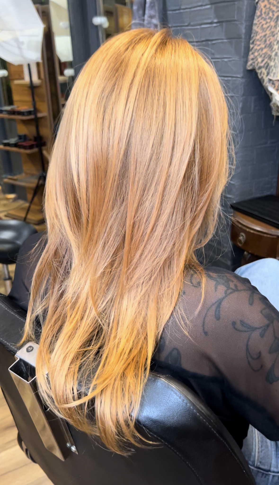 Hair colour result