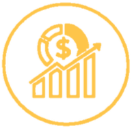 Growth support icon