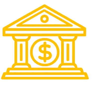 Bank relationship management icon