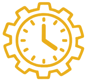 Timekeeping workflow support icon