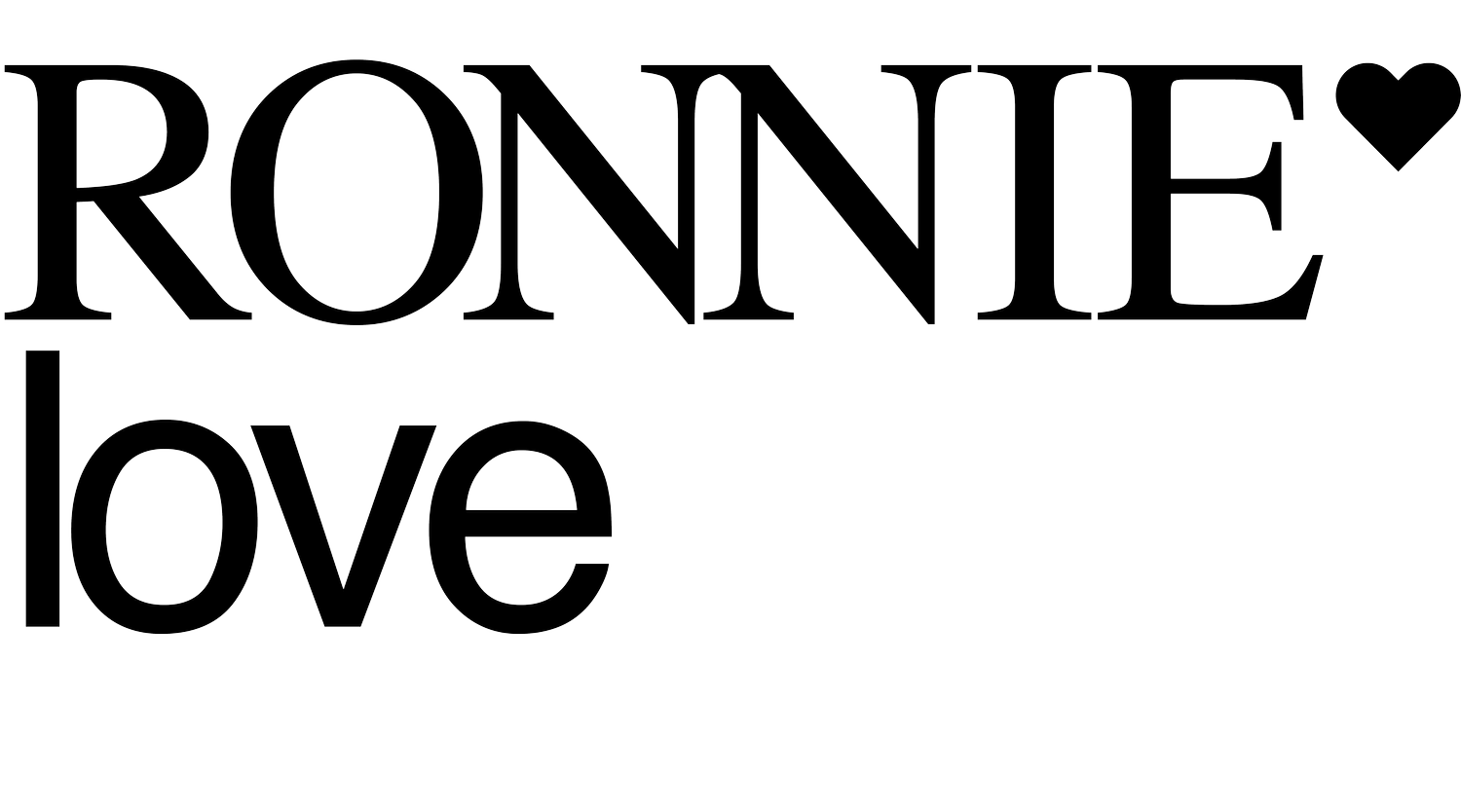 RONNIE love <3
