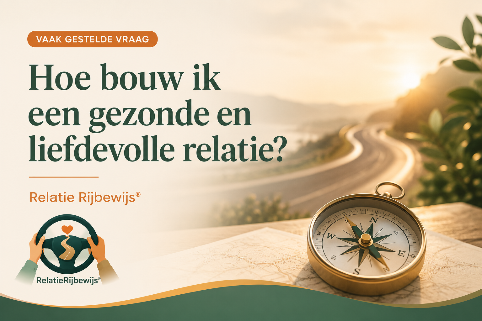 Illustratie bij de veelgestelde vraag 'Hoe bouw ik een gezonde en liefdevolle relatie?' uit het Relatie Rijbewijs® van relatietherapeut Ivete Brito Silva.