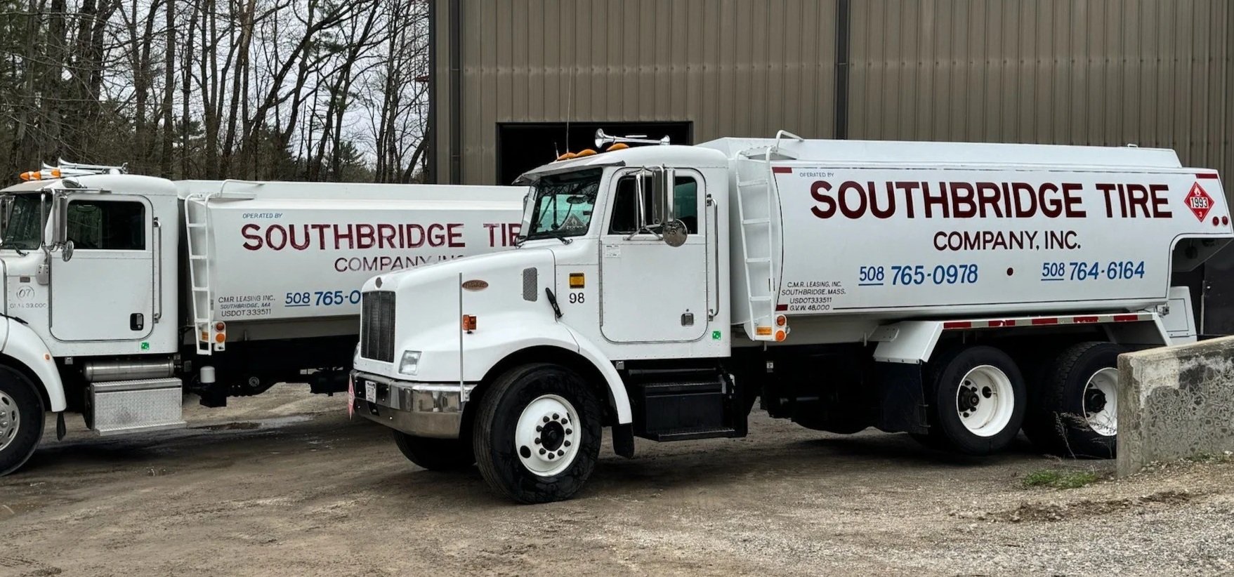 Southbridge Tire Co., Inc oil delivery trucks