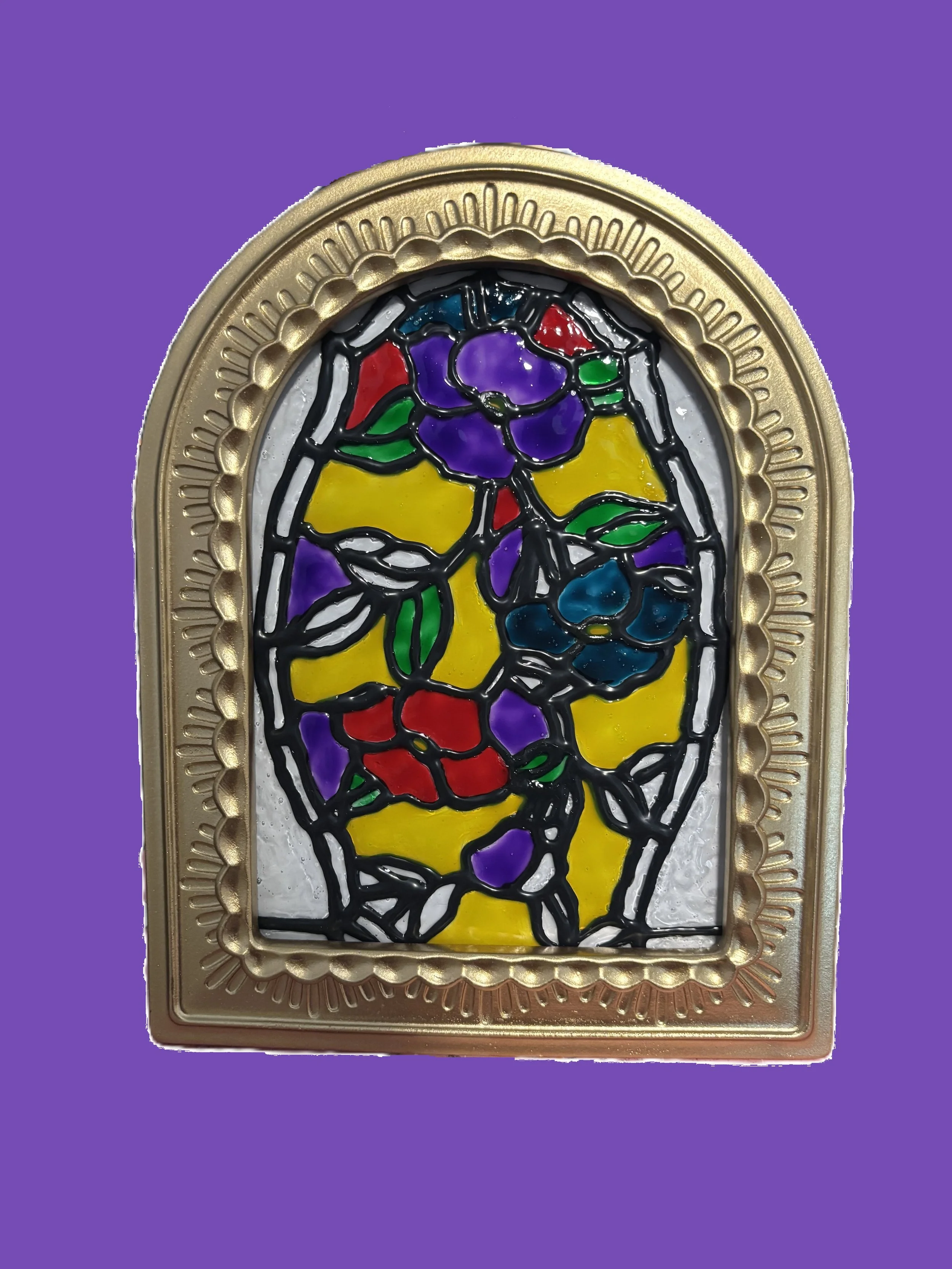 Faux Stained Glass