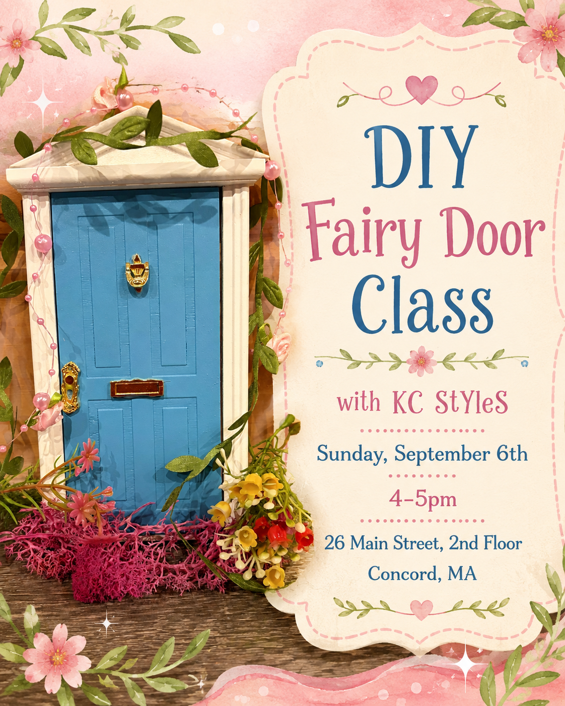 DIY Fairy Door Class