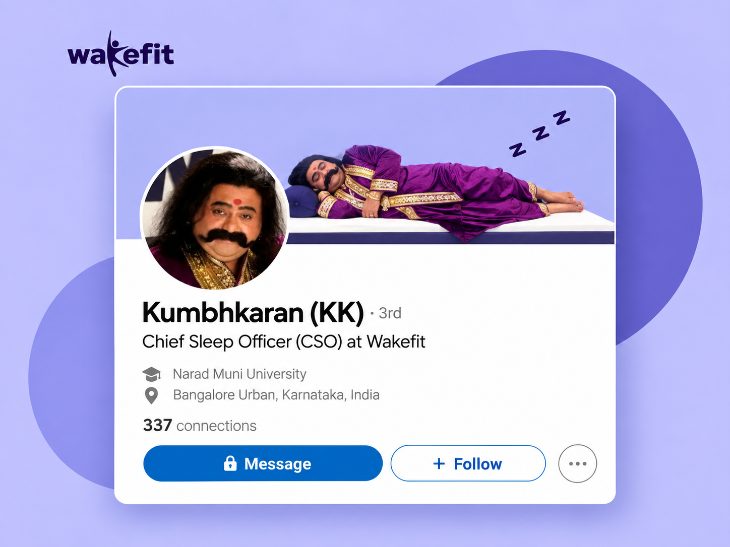 The Day Kumbhkaran Joined LinkedIn