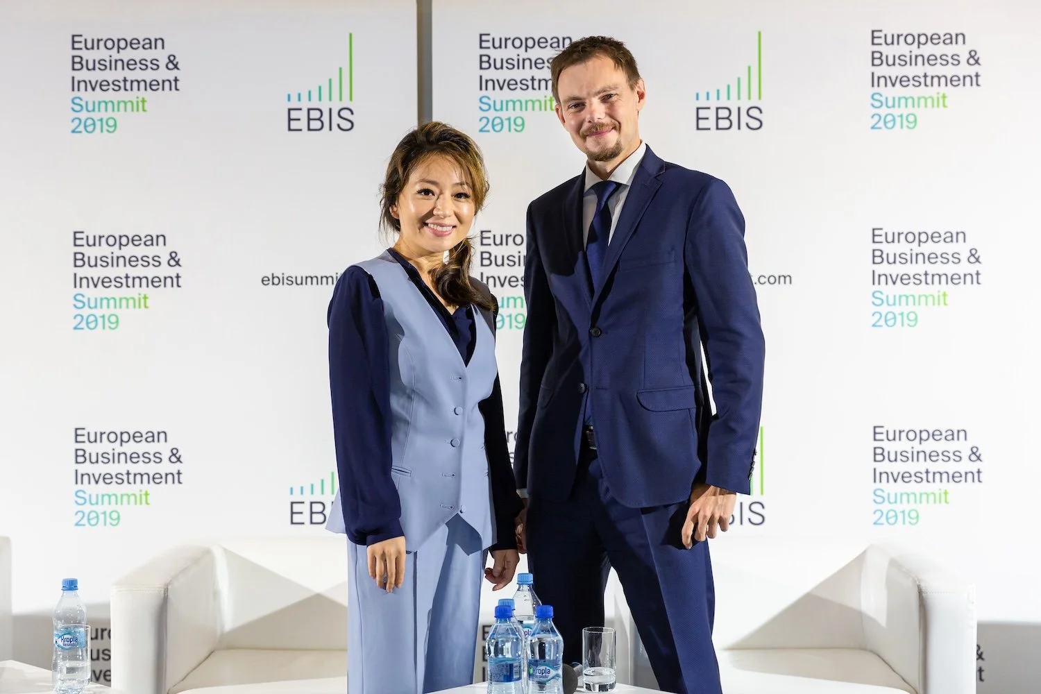 Terra Xu podczas European Business & Investment Summit 2019 w Warszawie