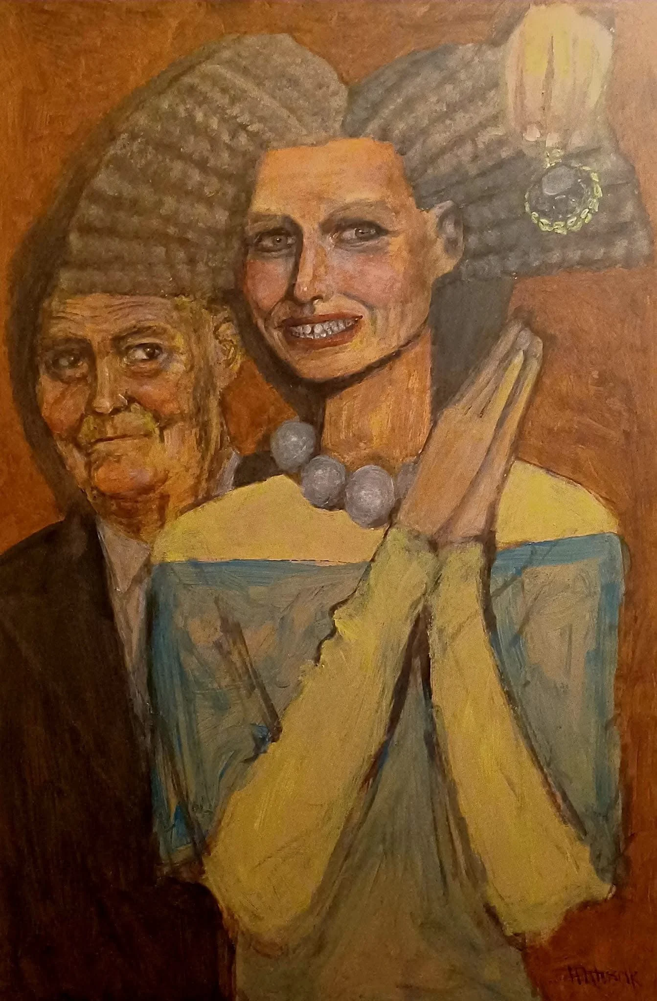 The Reward Was Visible, 2026, Oil on canvas, 120 x 90 cm