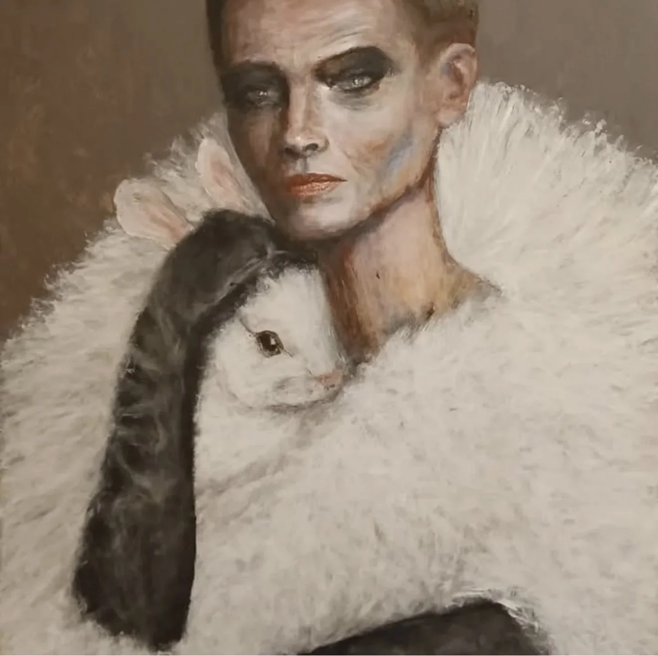 Rabbit Fur, 2026 Oil on canvas, 80 x 50 cm