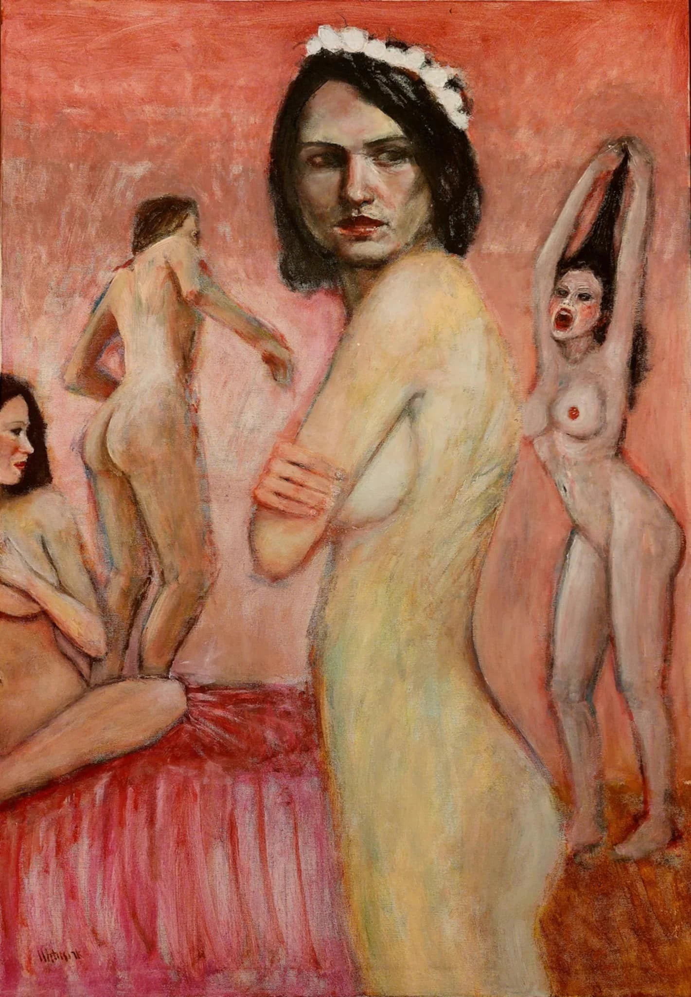 Eden, 2025 Oil on canvas, 80 x 50 cm