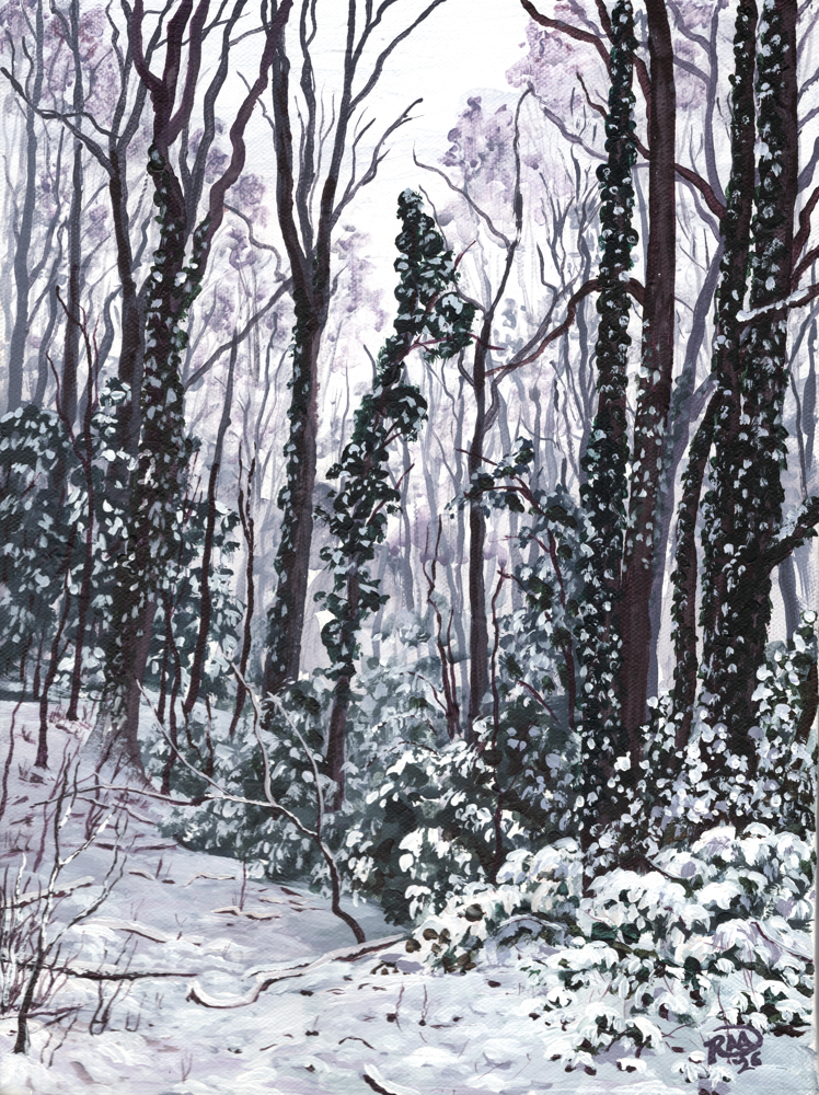  
  "Four Inches"  
  9"x12" | Acrylic on Stretched Canvas | 2026 
  Athens, GA 
  Available (click image to buy!)   
