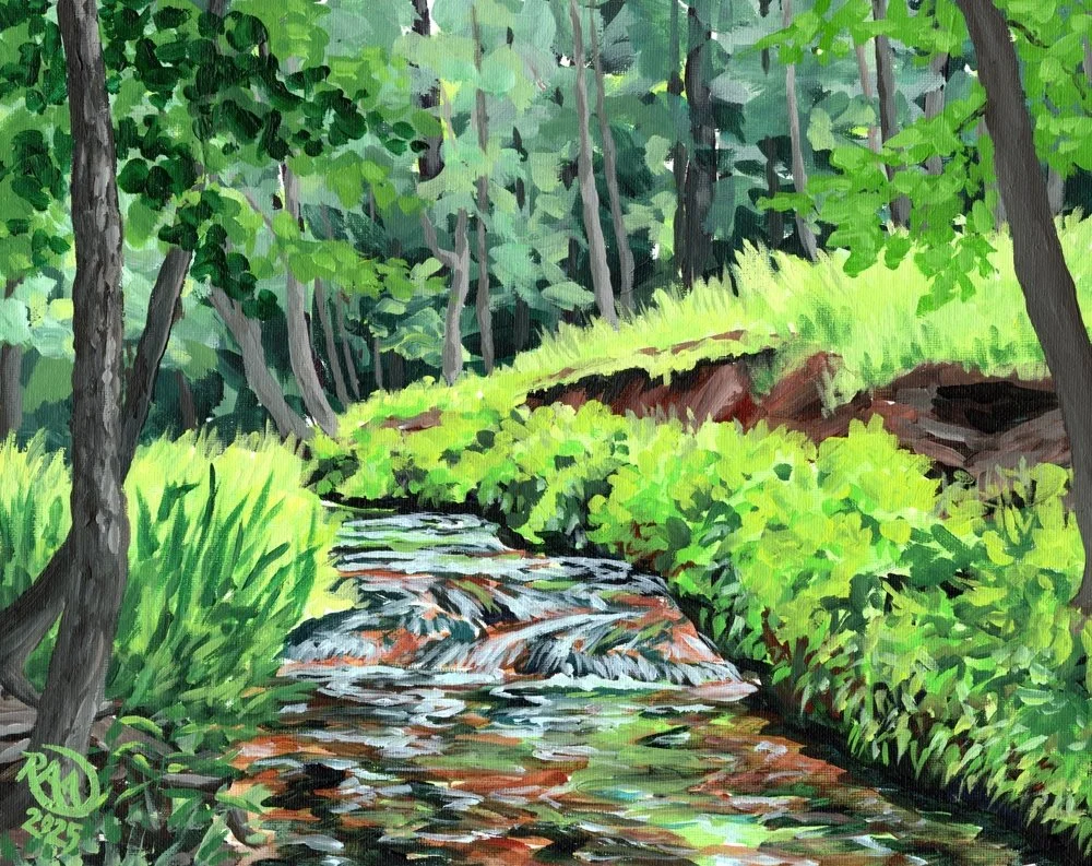 Before the Rain (11"x14" Original Painting)