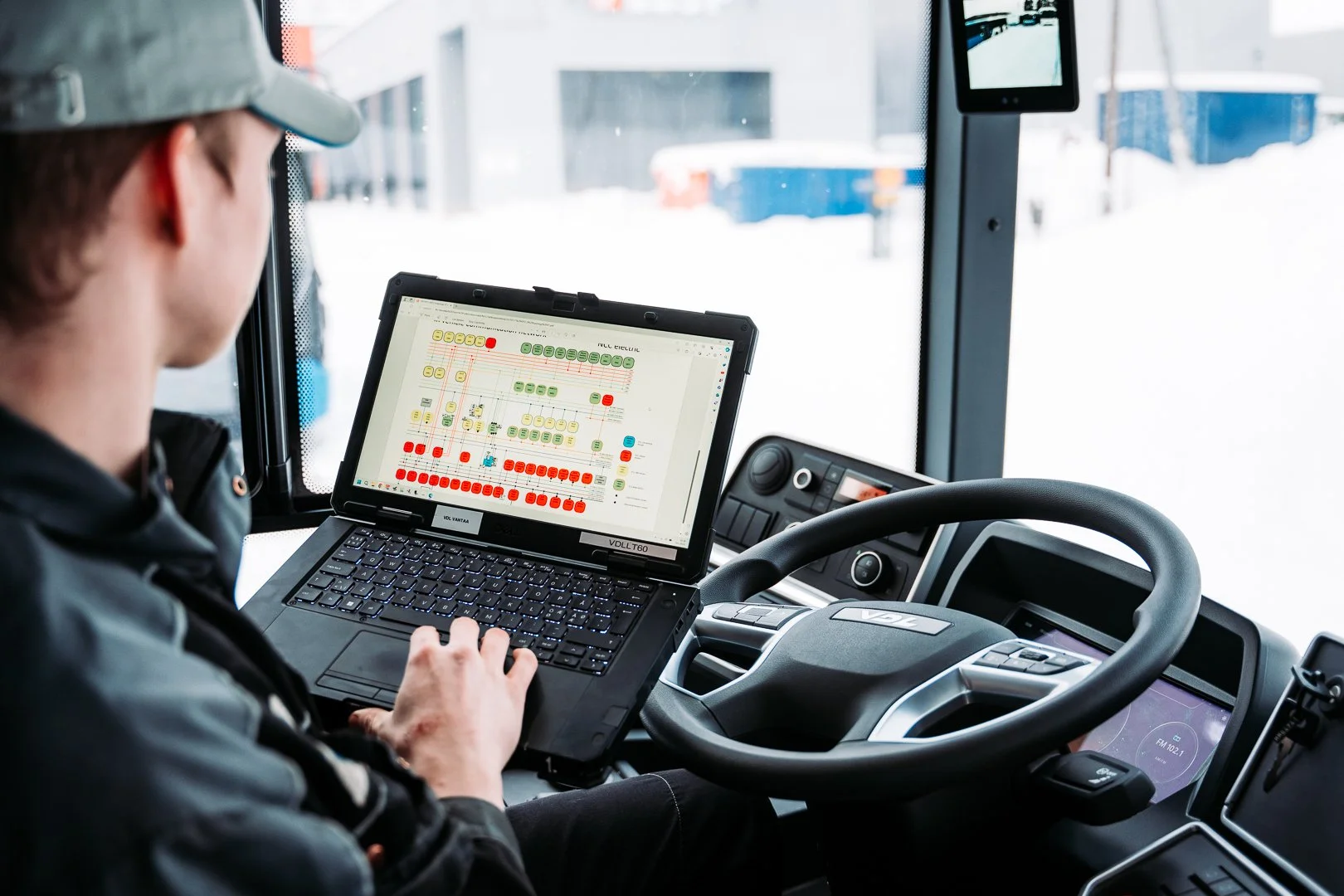 VDL bussien kuvapankki valokuvaus