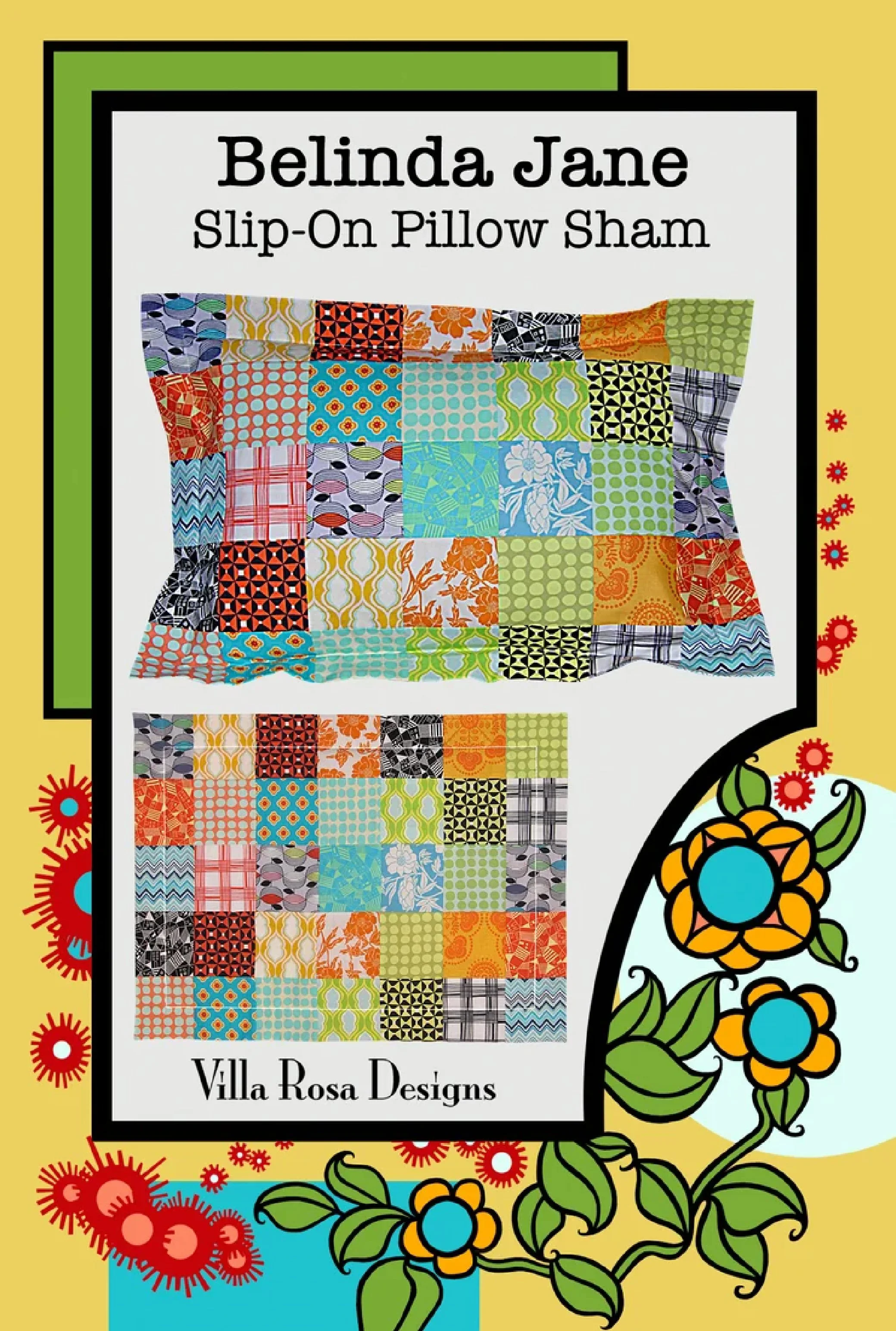 Make &amp; Take Pieced Pillow Sham